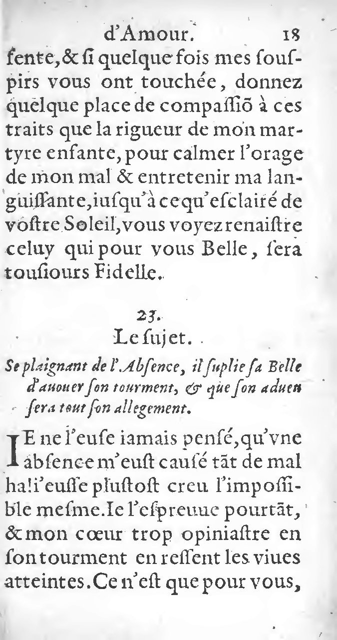 1597 - Thomas Daré - Trésor d’amour - Toronto