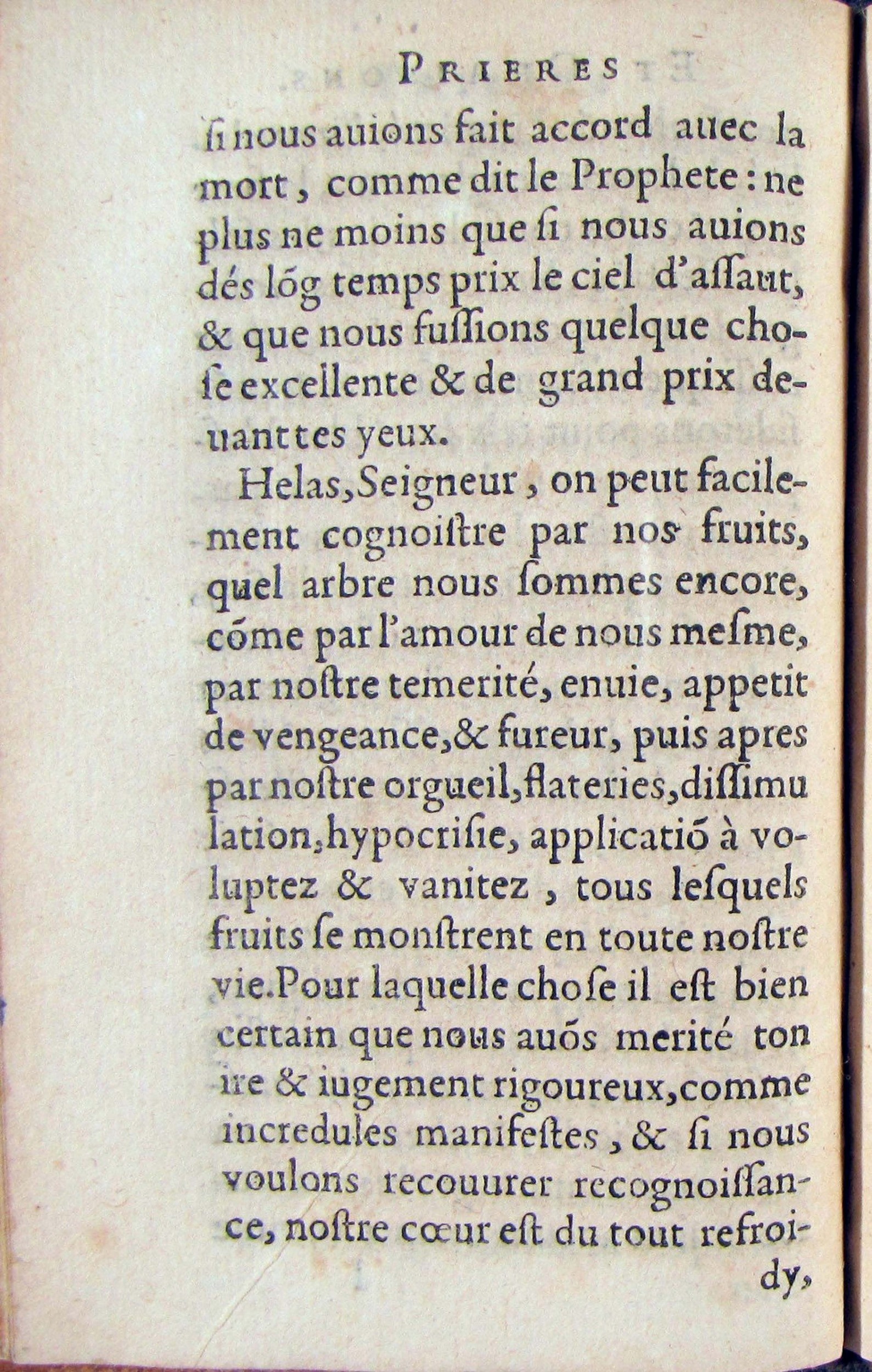 1572 - Antoine Certia - Trésor des prières, oraisons et instructions chrétiennes - Nîmes