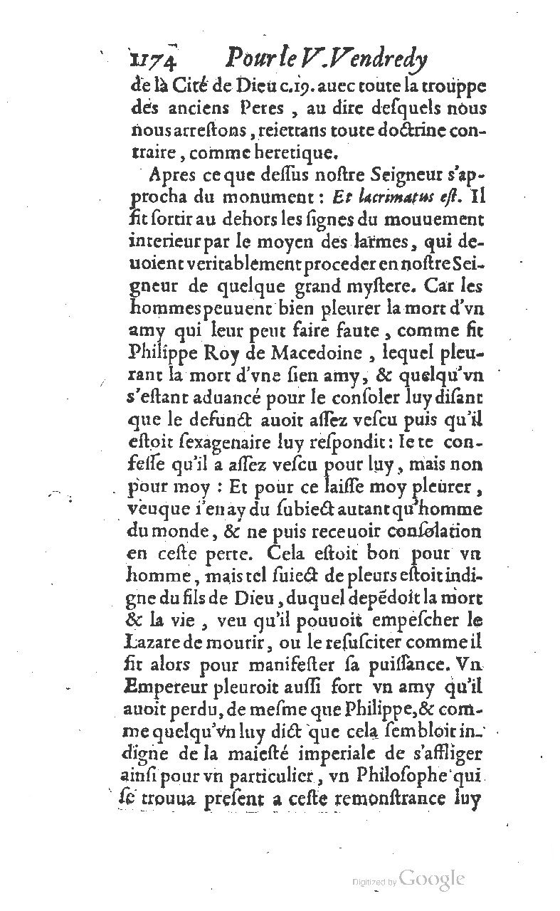 1607 - Nicolas Du Fossé - Trésor quadragésimal - T 01 - BM Lyon