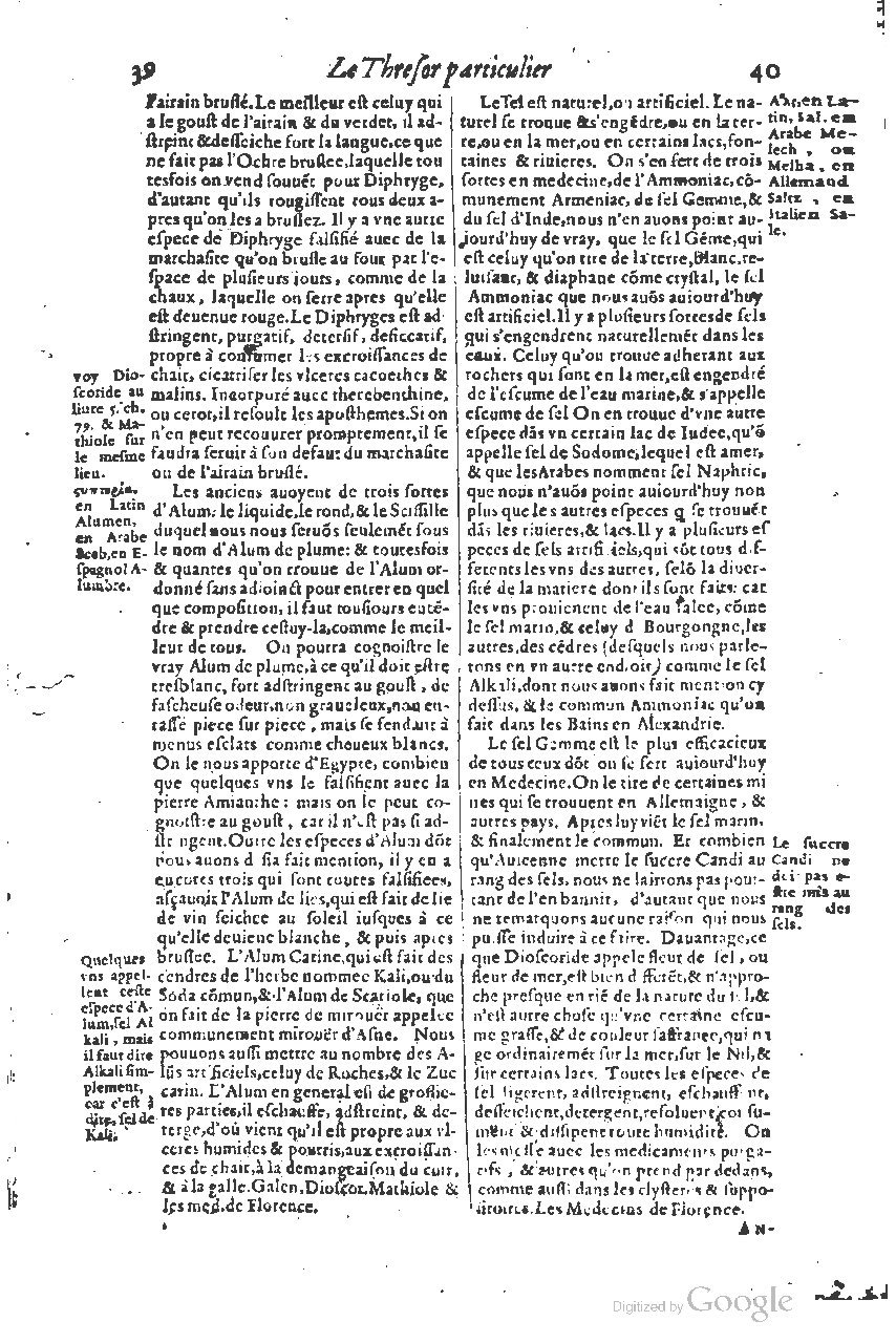 1616 - Étienne Gamonet - Grand trésor ou dispensaire - BSB Munich