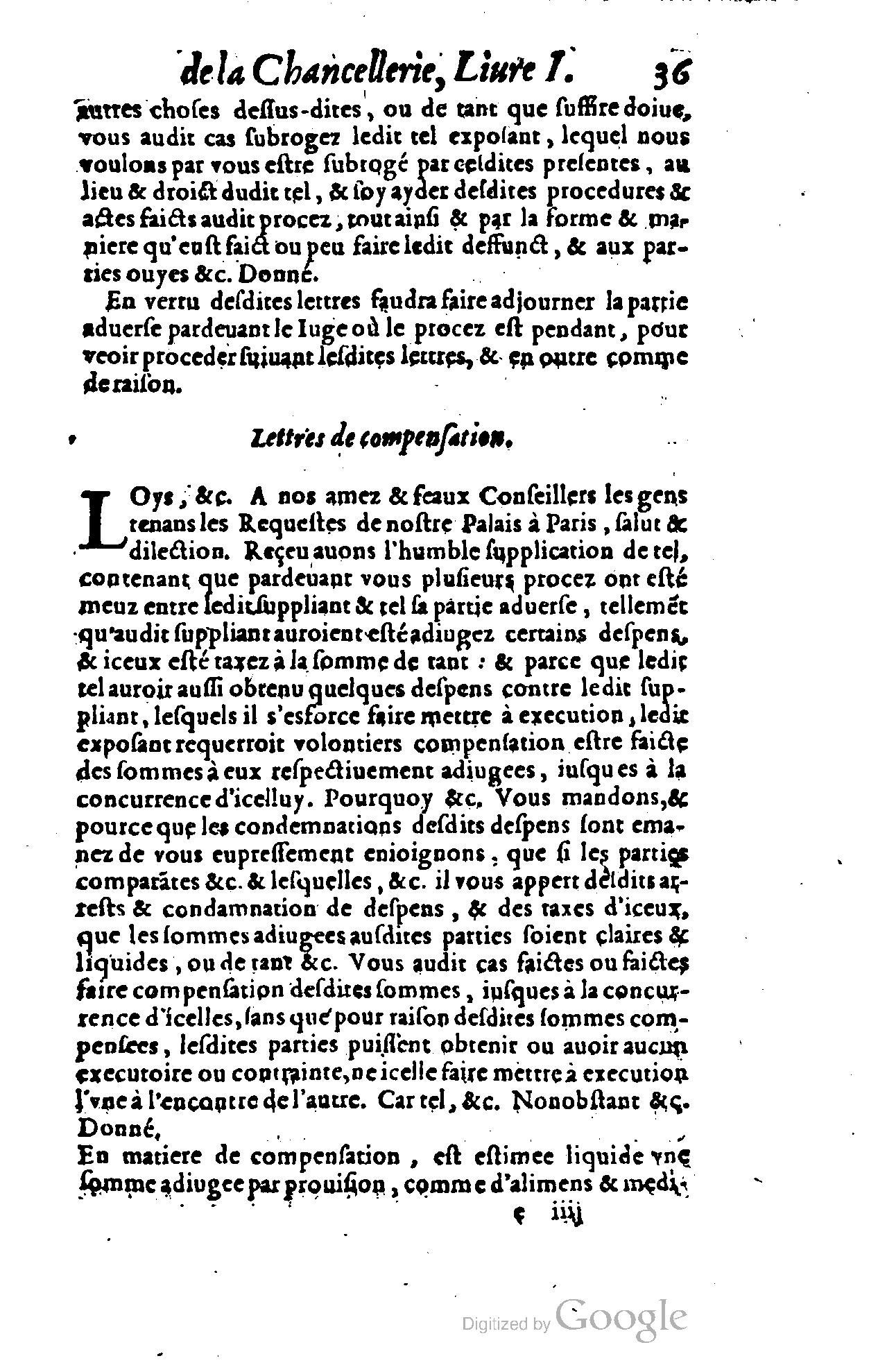 1614 - Jean Richer - Trésor du nouveau style et protocole de la chancellerie de France - BSB Munich