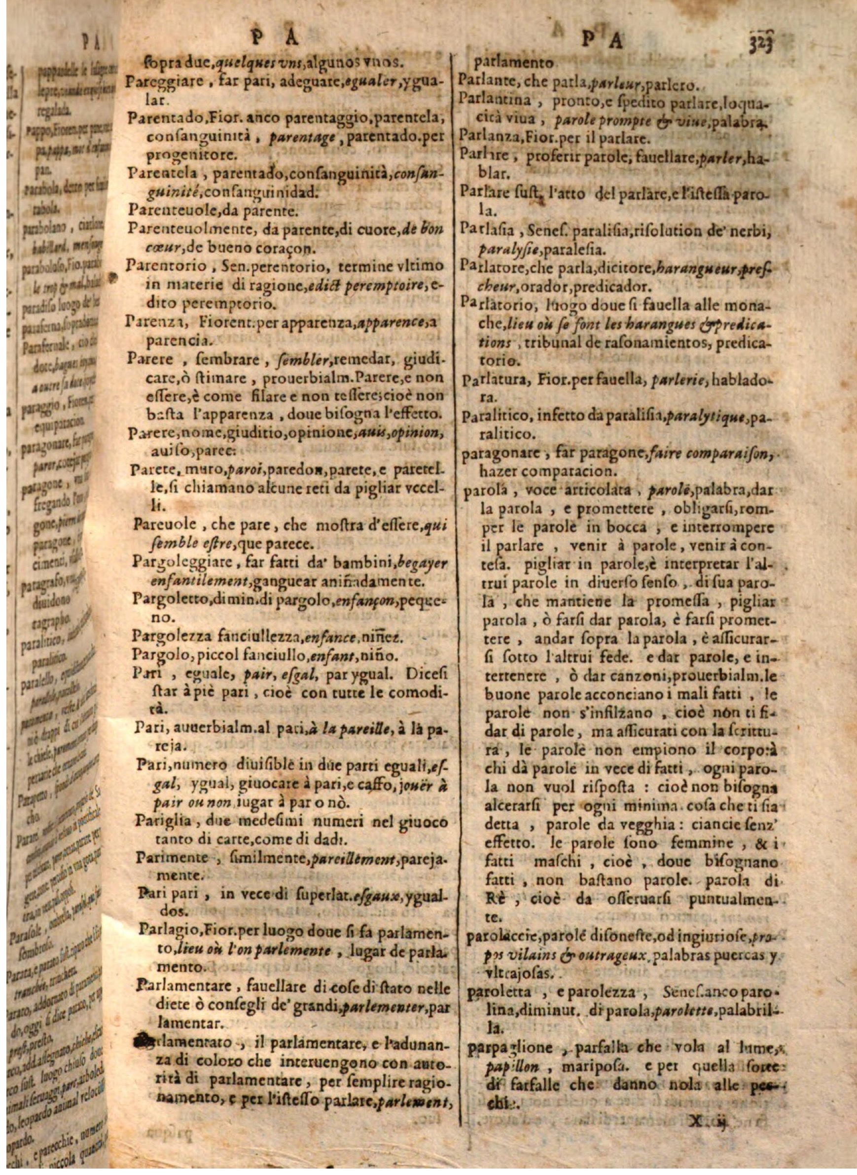 1644 - Jacques Crespin - Trésor des trois langues - Passau 1644 - Jacques Crespin - Trésor des trois langues - Passau