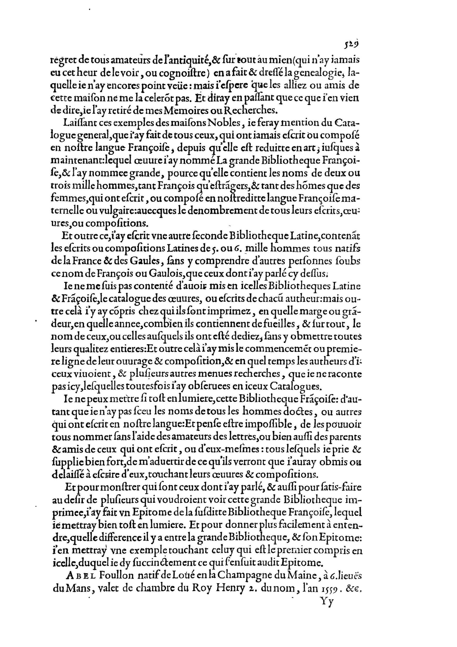 1584 - Abel L&#039;Angelier - Bibliothèques françaises - BnF
