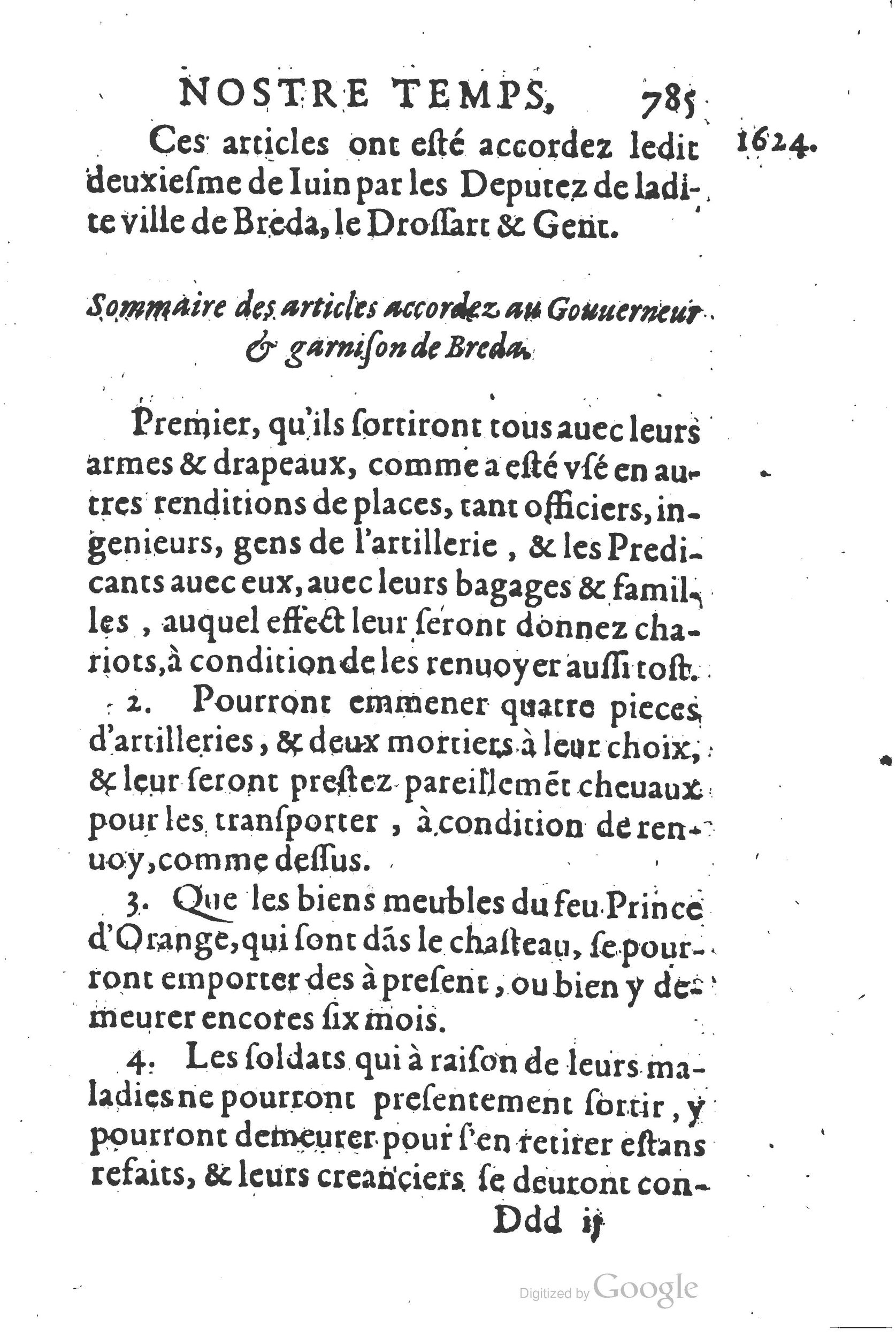 1626 - Joseph Bouillerot - Trésor de l’histoire générale de notre temps - BSB Munich