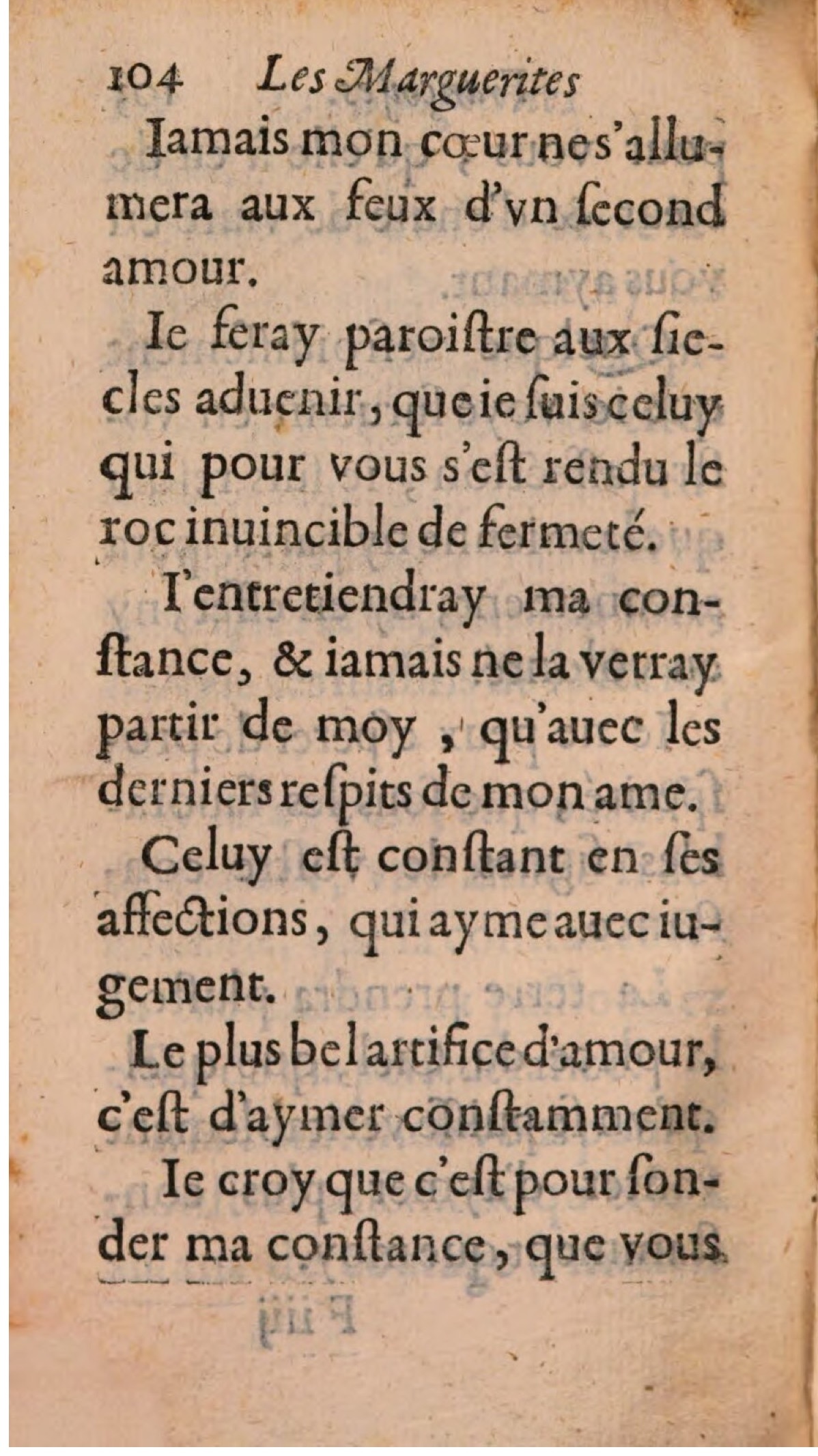 1608 - Théodore Reinsart - Les Marguerites françaises ou Trésor des Fleurs du bien-dire - BSB Munich