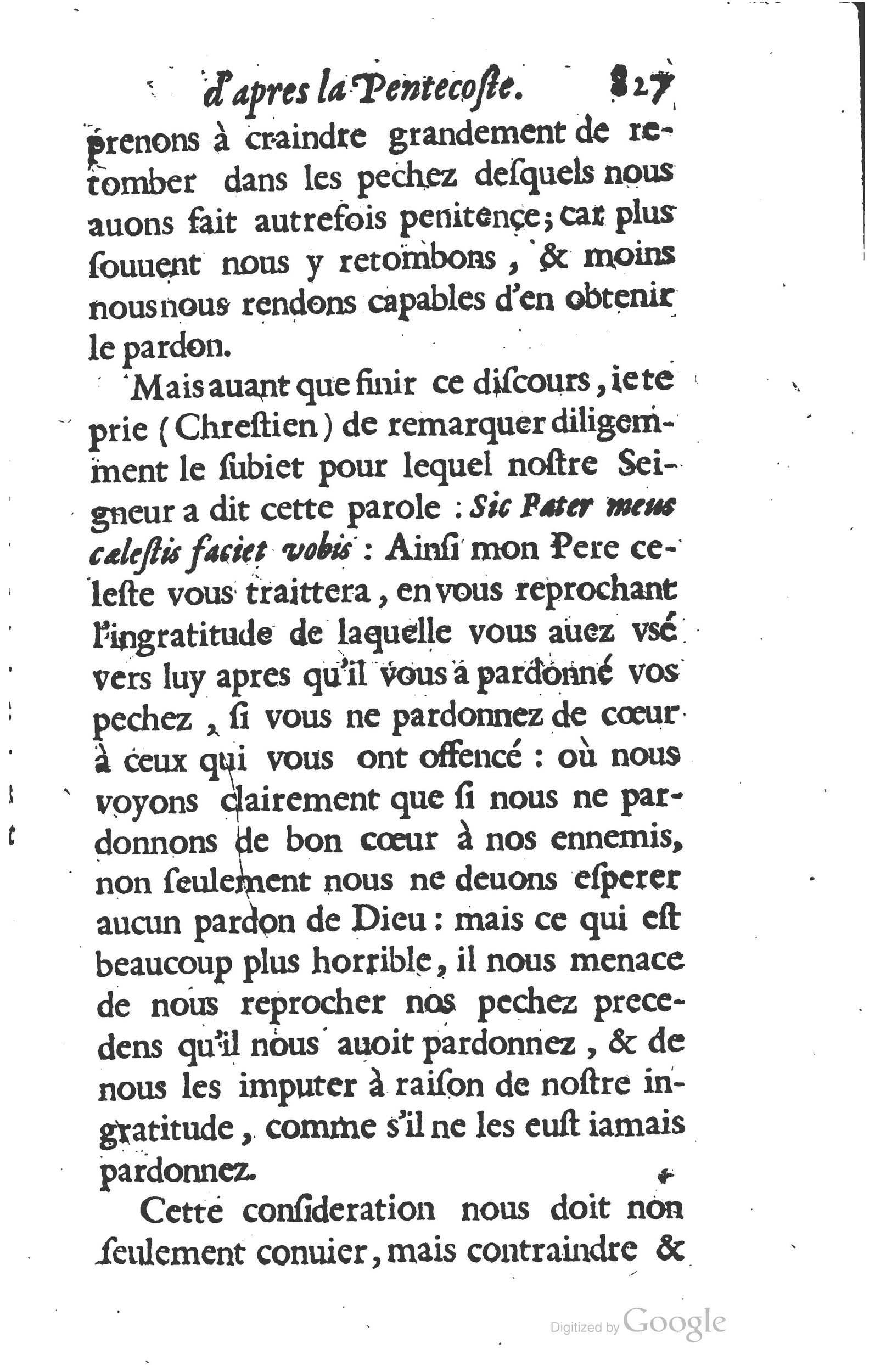 1629 - Manassés de Préaulx - Sermons ou Trésors de la piété chrétienne - BM Lyon