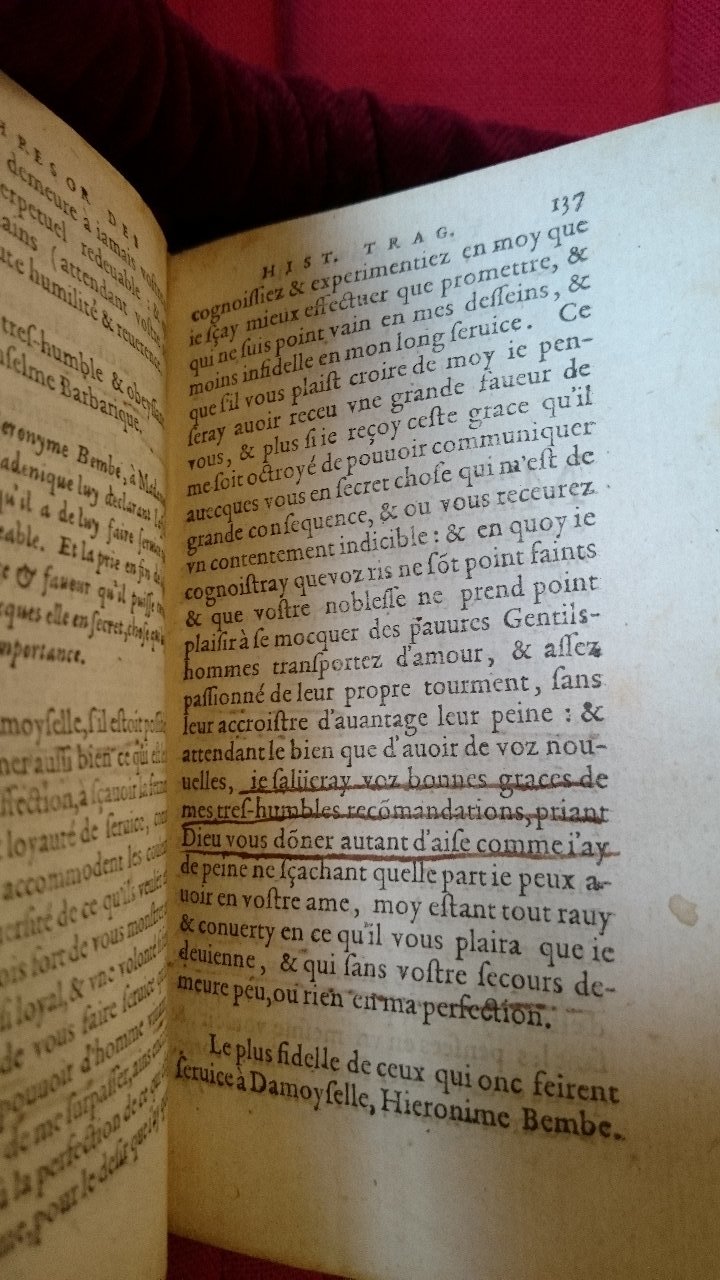 1581 - Pierre Le Voirier et Gervais Mallot - Trésor des histoires tragiques - BnF Richelieu