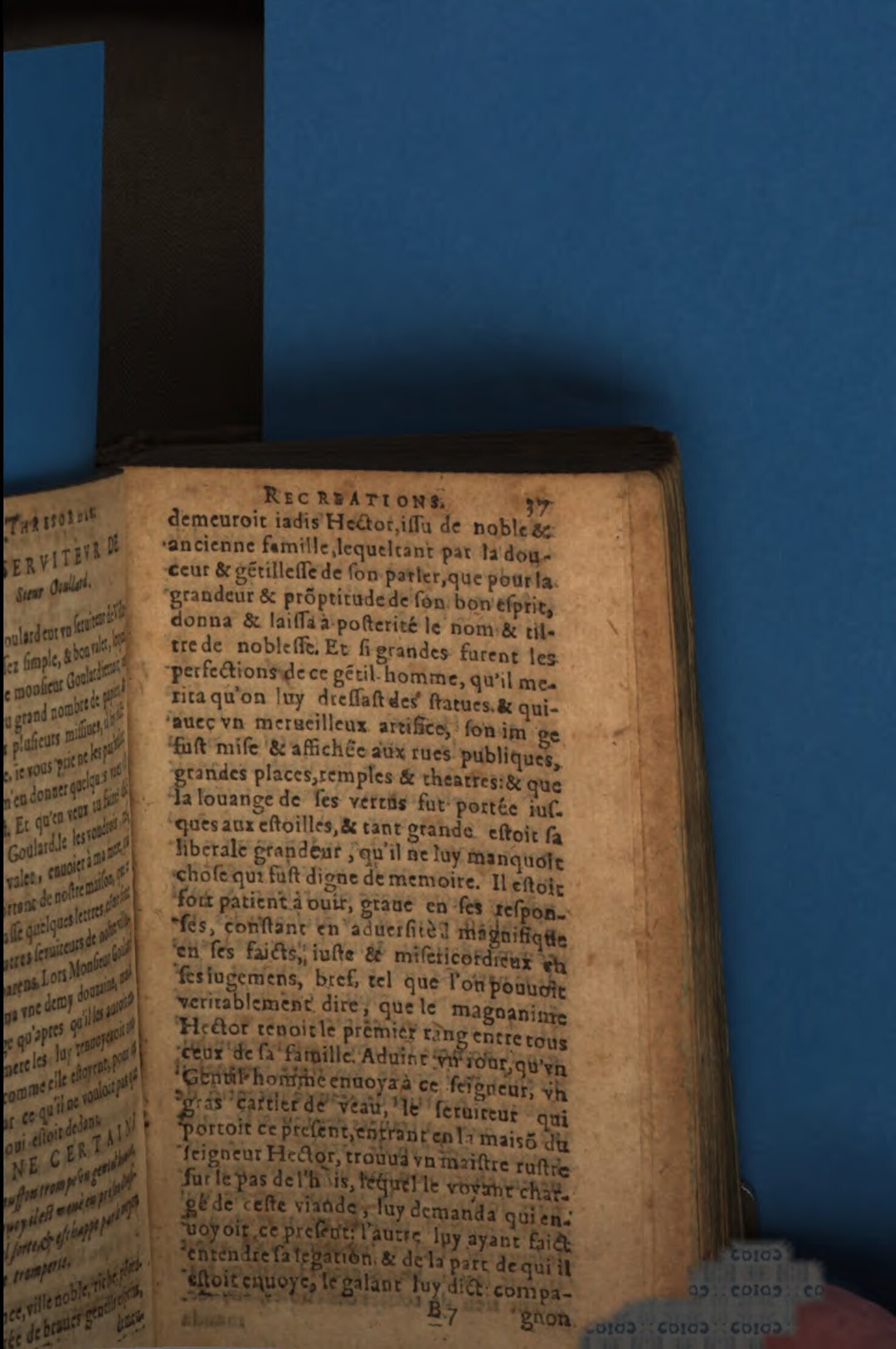 1616 - Balthazar Bellère - Trésor des récréations - BSB