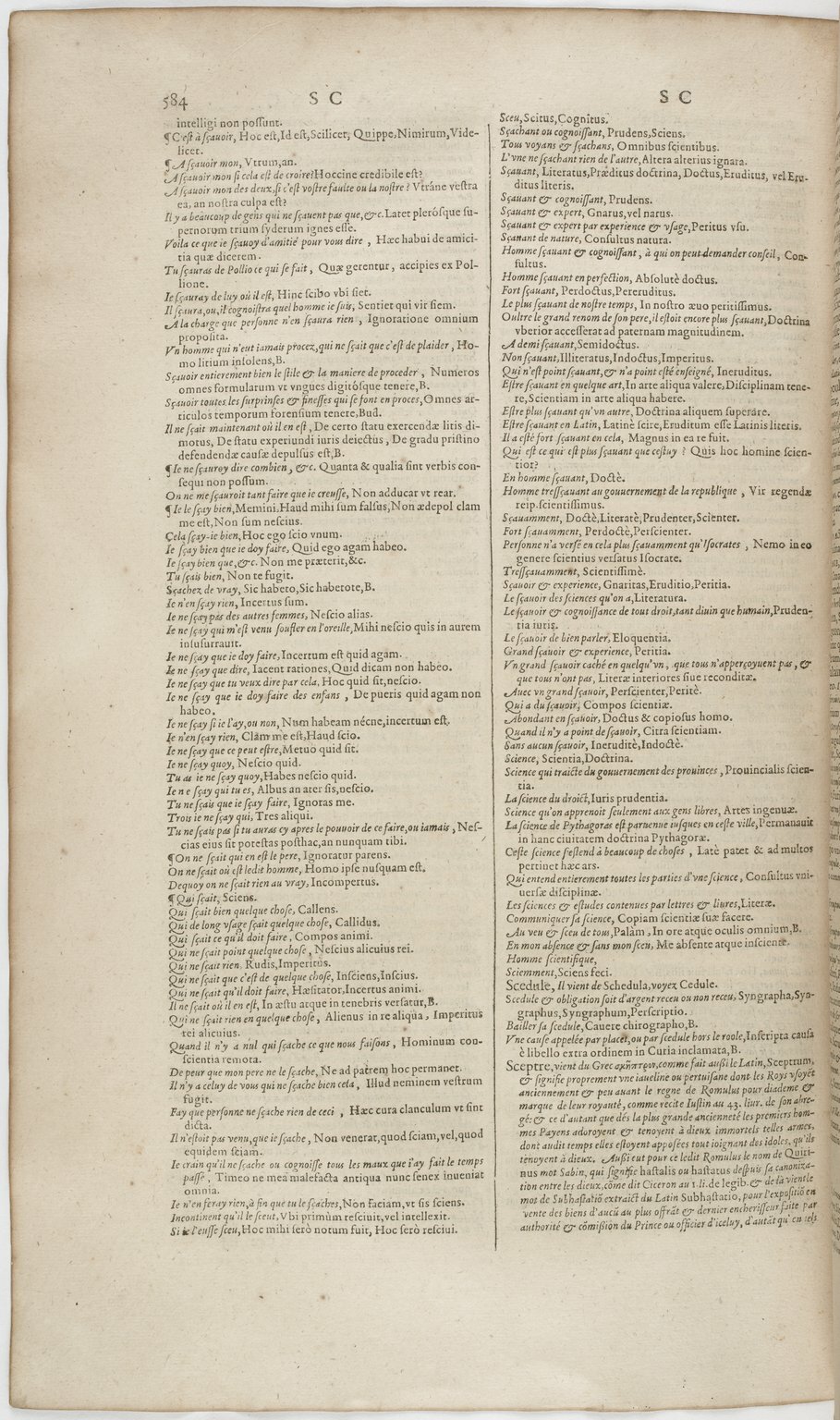 1606 - David Douceur - Trésor de la langue française - BnF
