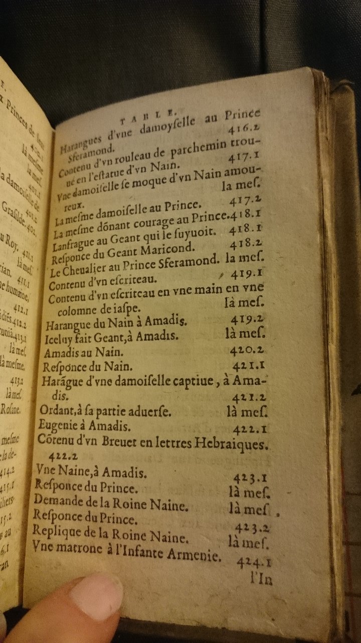 1606 - Jean Antoine Huguetan - Trésor des Amadis - British Library