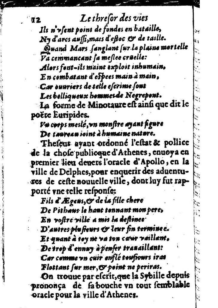 1611 - Pierre Rigaud - Trésor des vies de Plutarque - BM Lyon