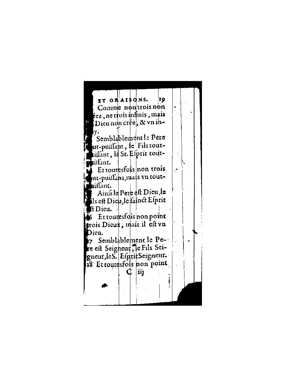 1596 - Guillaume Auvray - Trésor des prières, oraisons et instructions chrétiennes - BnF