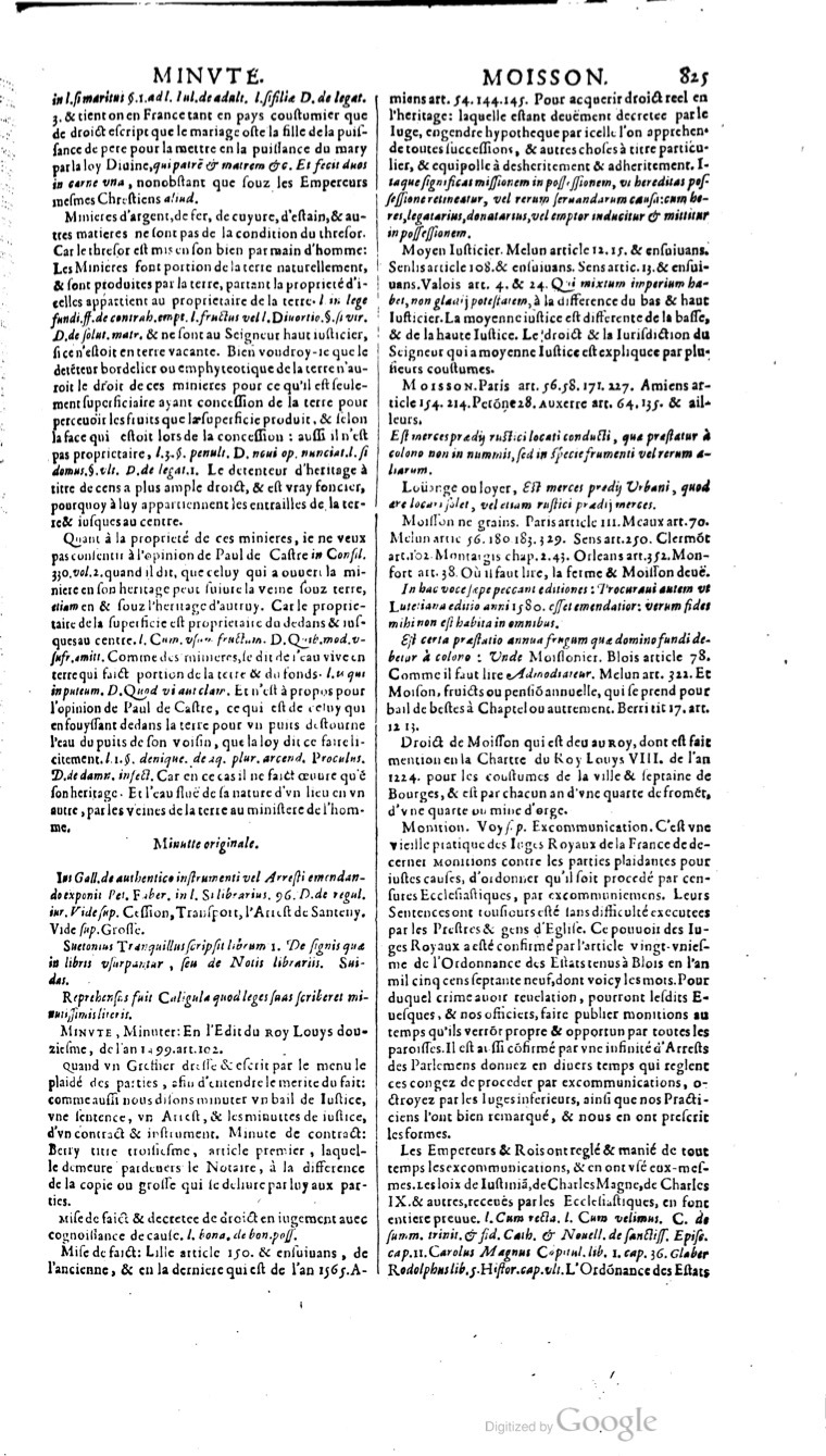 1629 - Veuve Nicolas Buon - Trésor du droit français (29620 T. 2) - BM Lyon