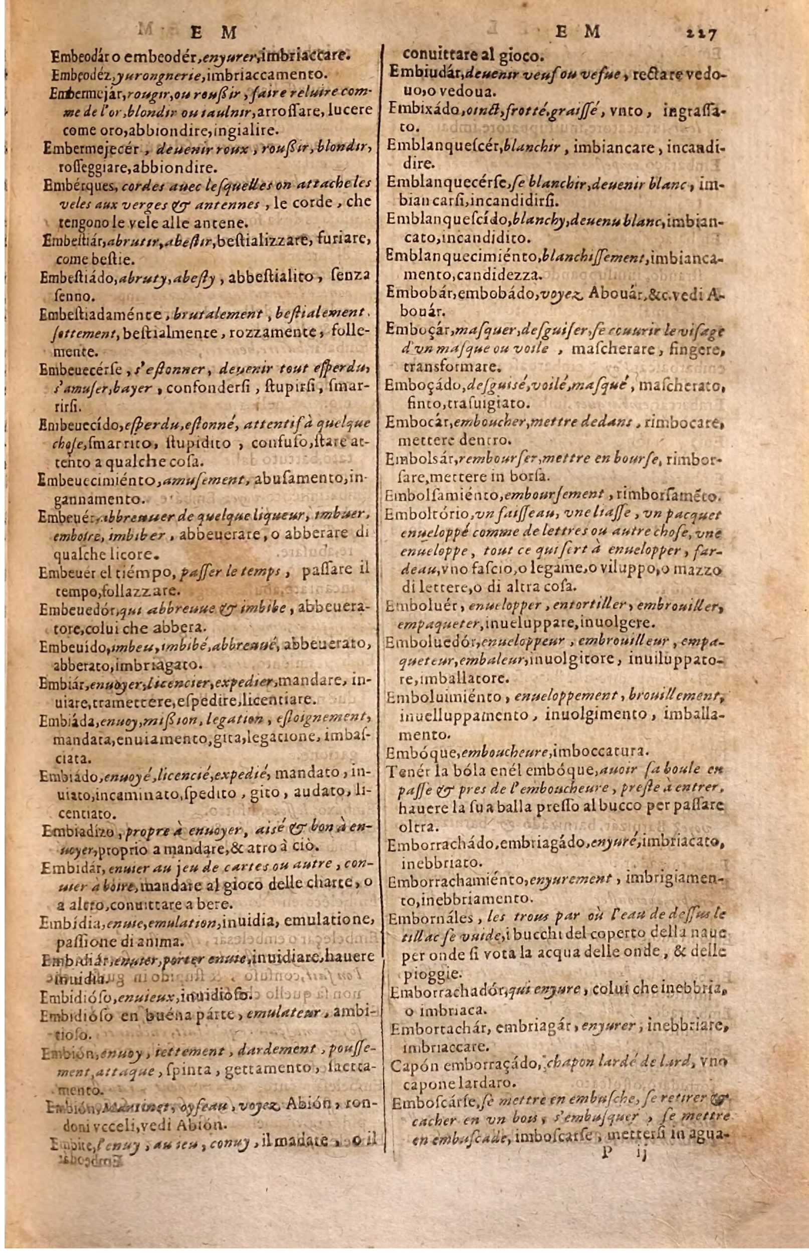 1627 - Jacques Crespin - Trésor des trois langues - Regensburg
