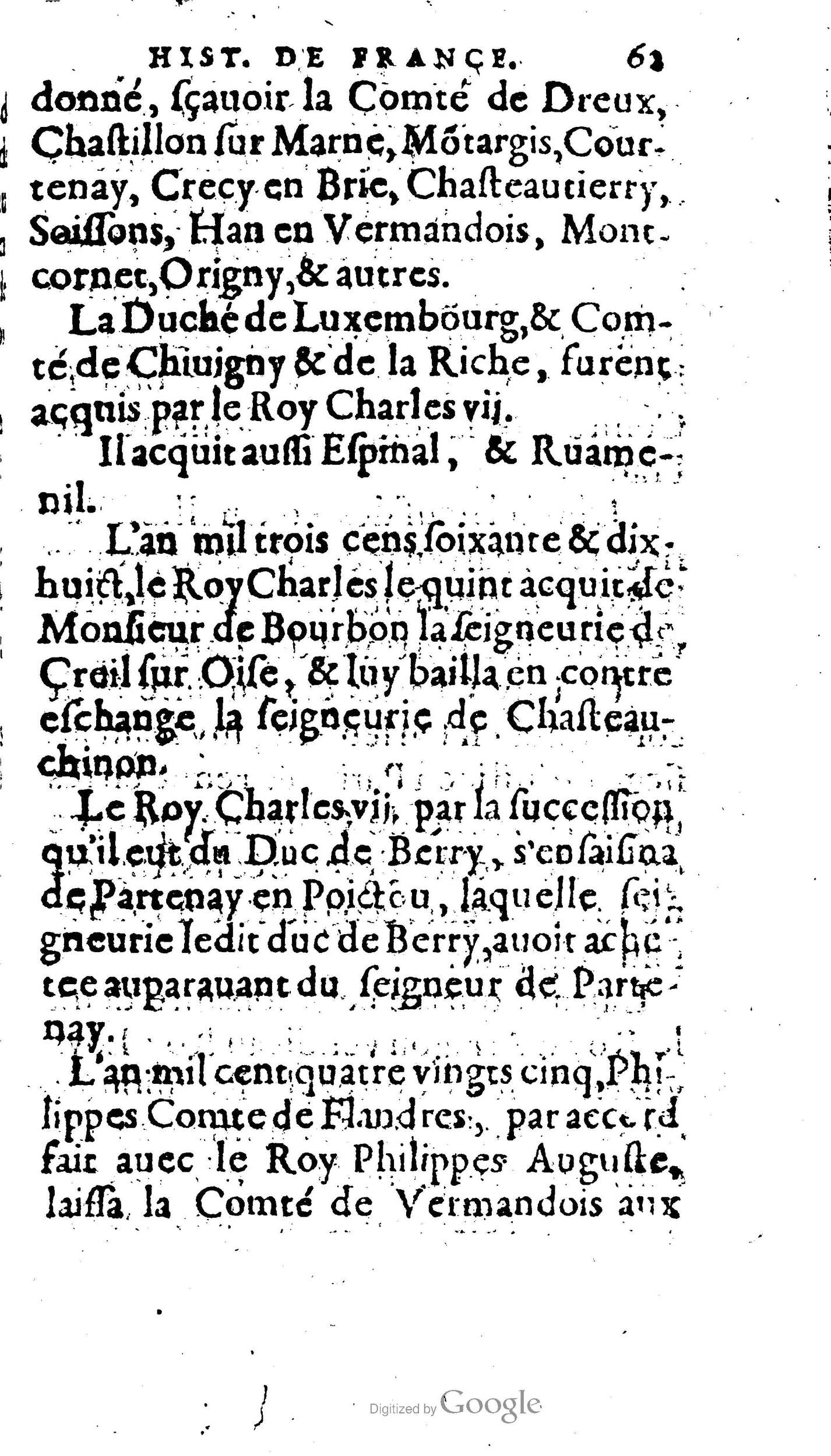 1604 - Galiot Corrozet - Trésor des histoires de France - BnF Arsenal 1604 - Galiot Corrozet - Trésor des histoires de France - BnF Arsenal