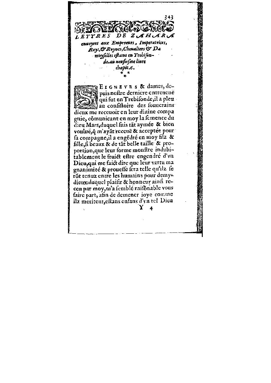 1572 - Veuve Gabriel Cotier - Trésor des Amadis - BM Lyon