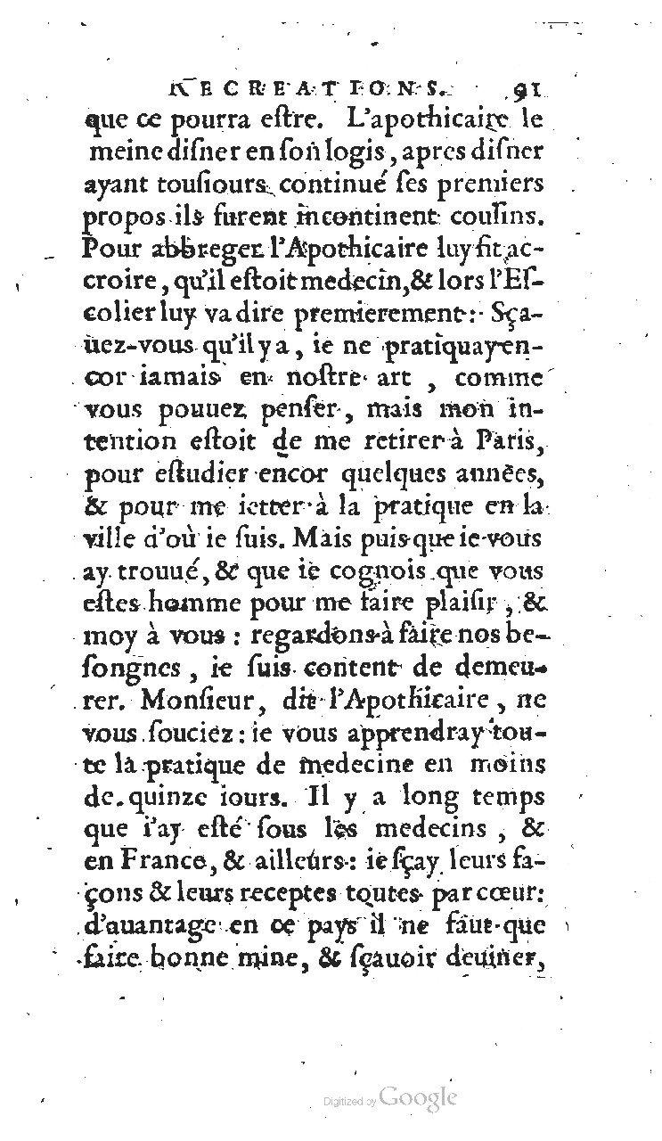 1627 - Jean Delamare - Trésor des récréations - BSB Munich
