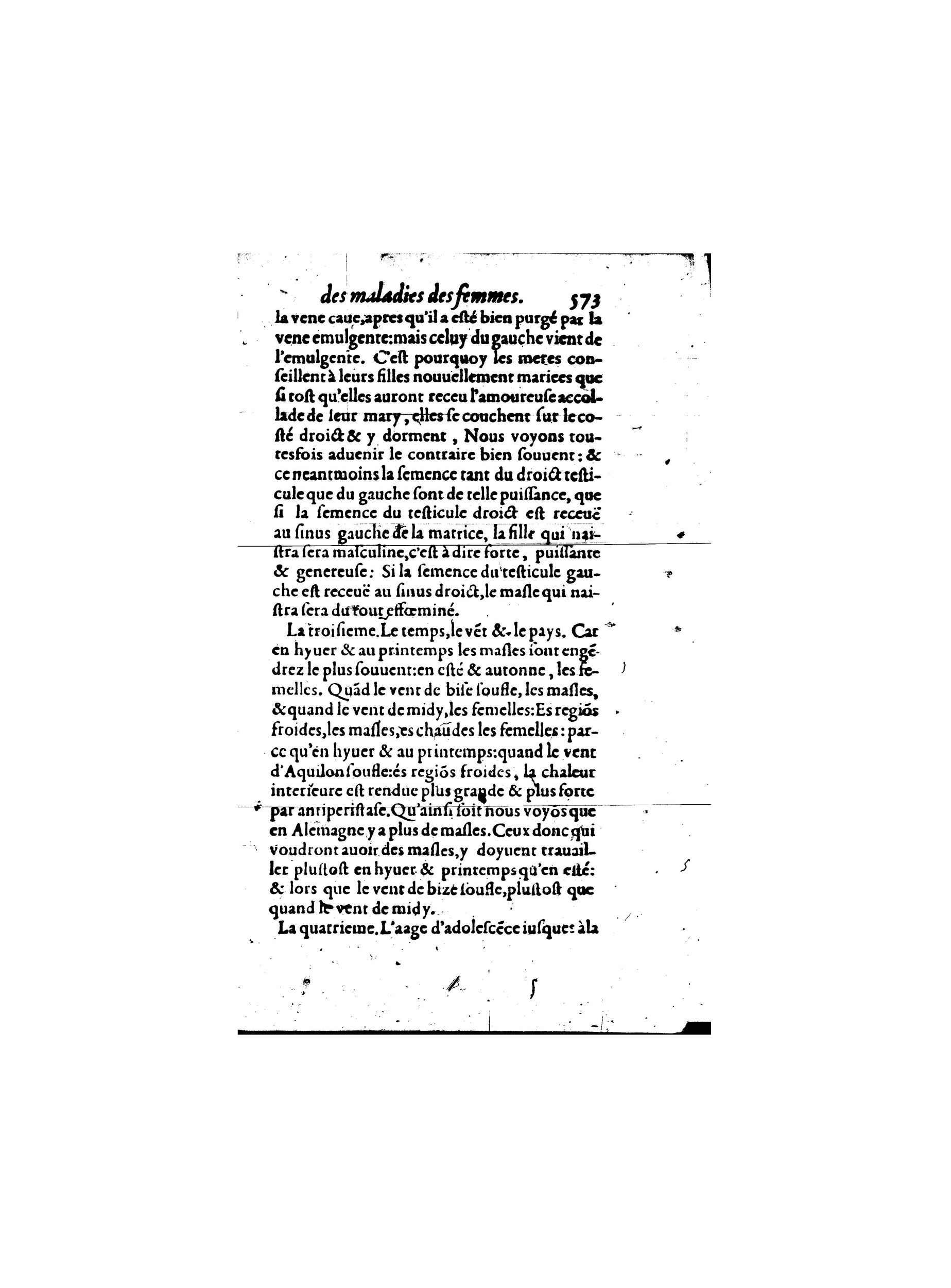 1587 - Jacques du Puis - Trésor des remèdes secrets pour les maladies des femmes - BnF