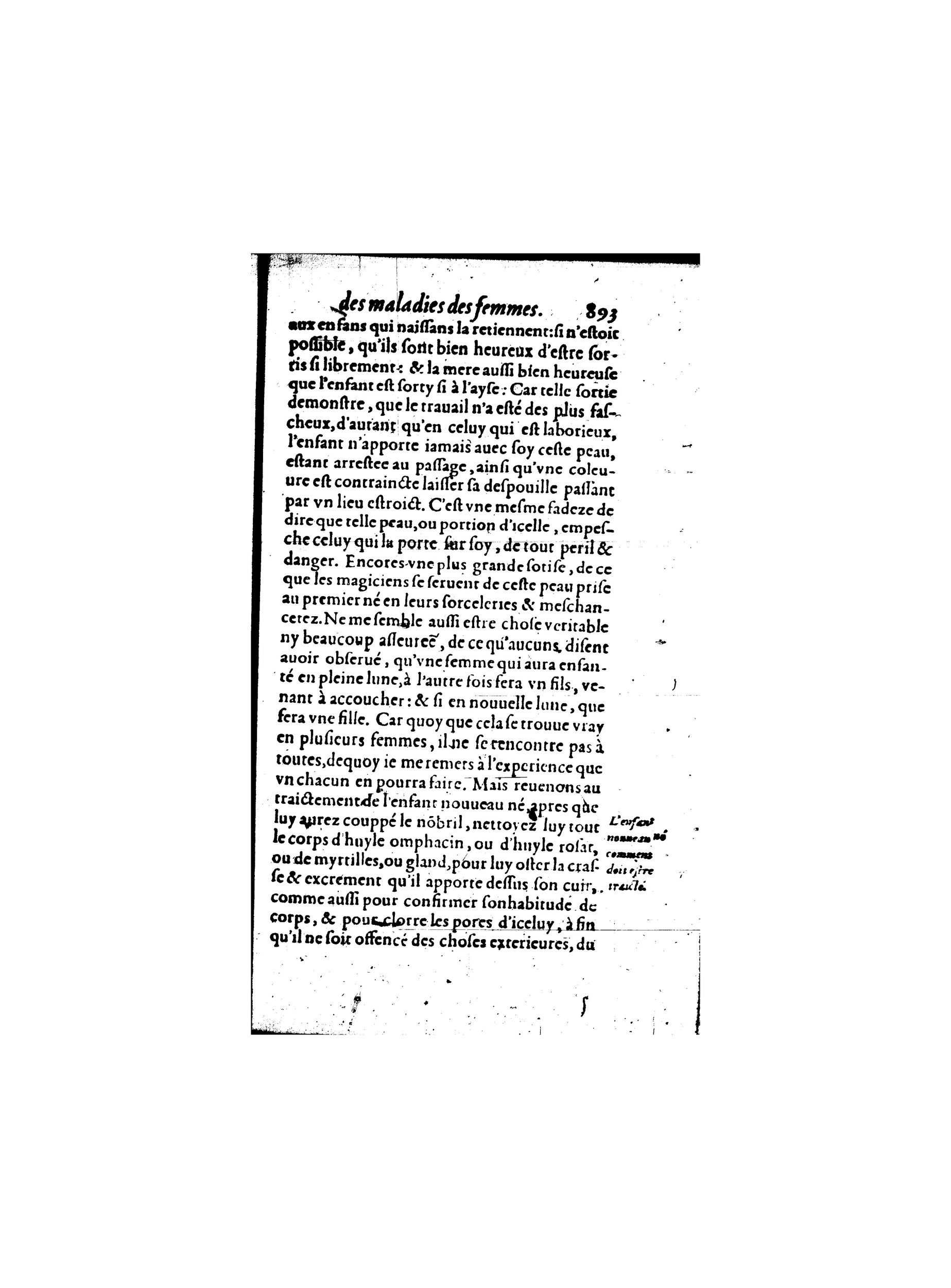 1587 - Jacques du Puis - Trésor des remèdes secrets pour les maladies des femmes - BnF