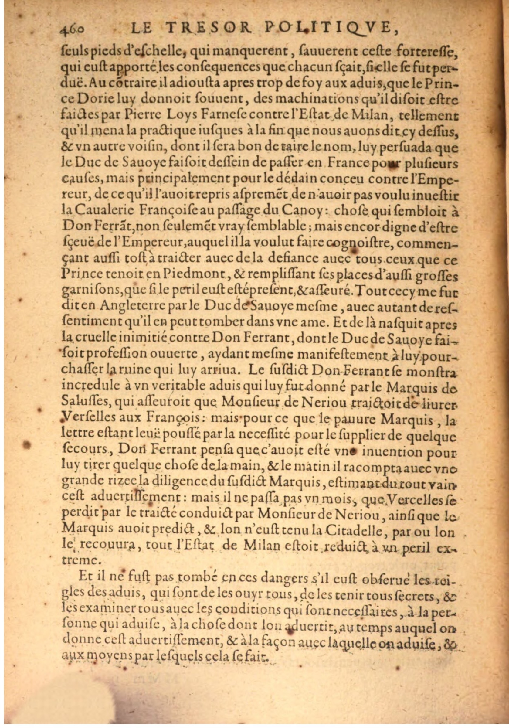 1608 - Pierre Chevalier - Trésor politique - BSB Munich