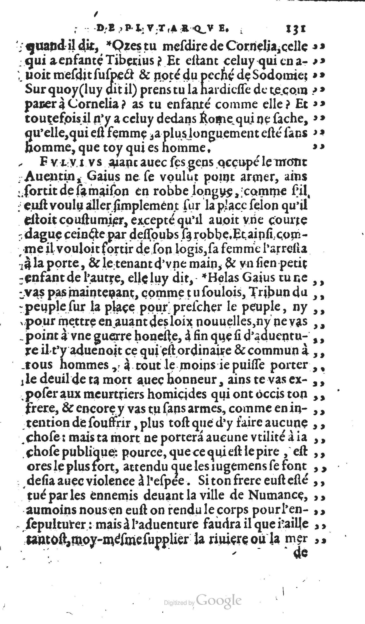 1567 - Willem Silvius - Trésor des vies de Plutarque - Anvers Musée Plantin-Moretus