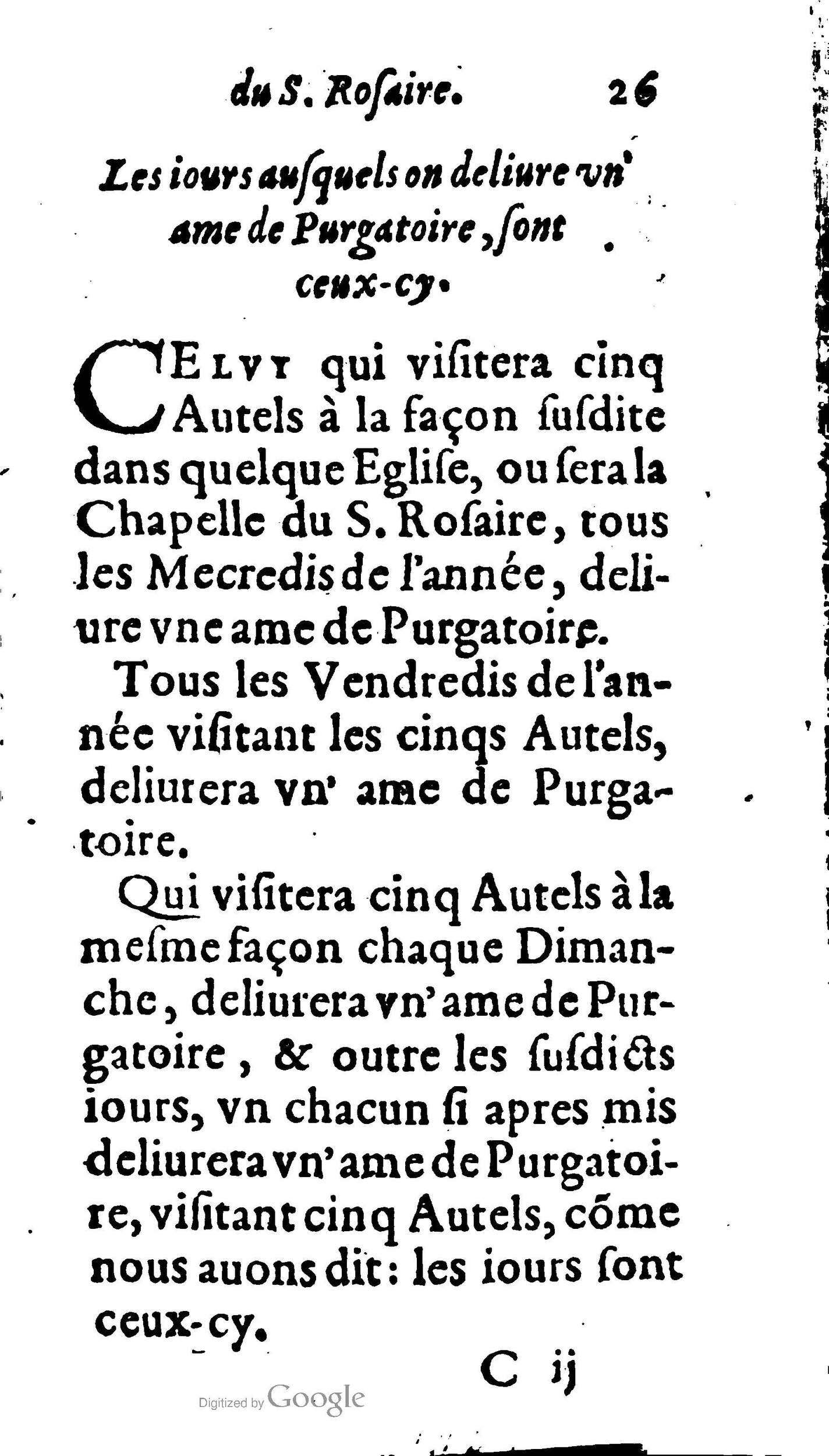 1604 - Jean Le Bouc - Trésor des indulgences du Saint Rosaire - BM Lyon