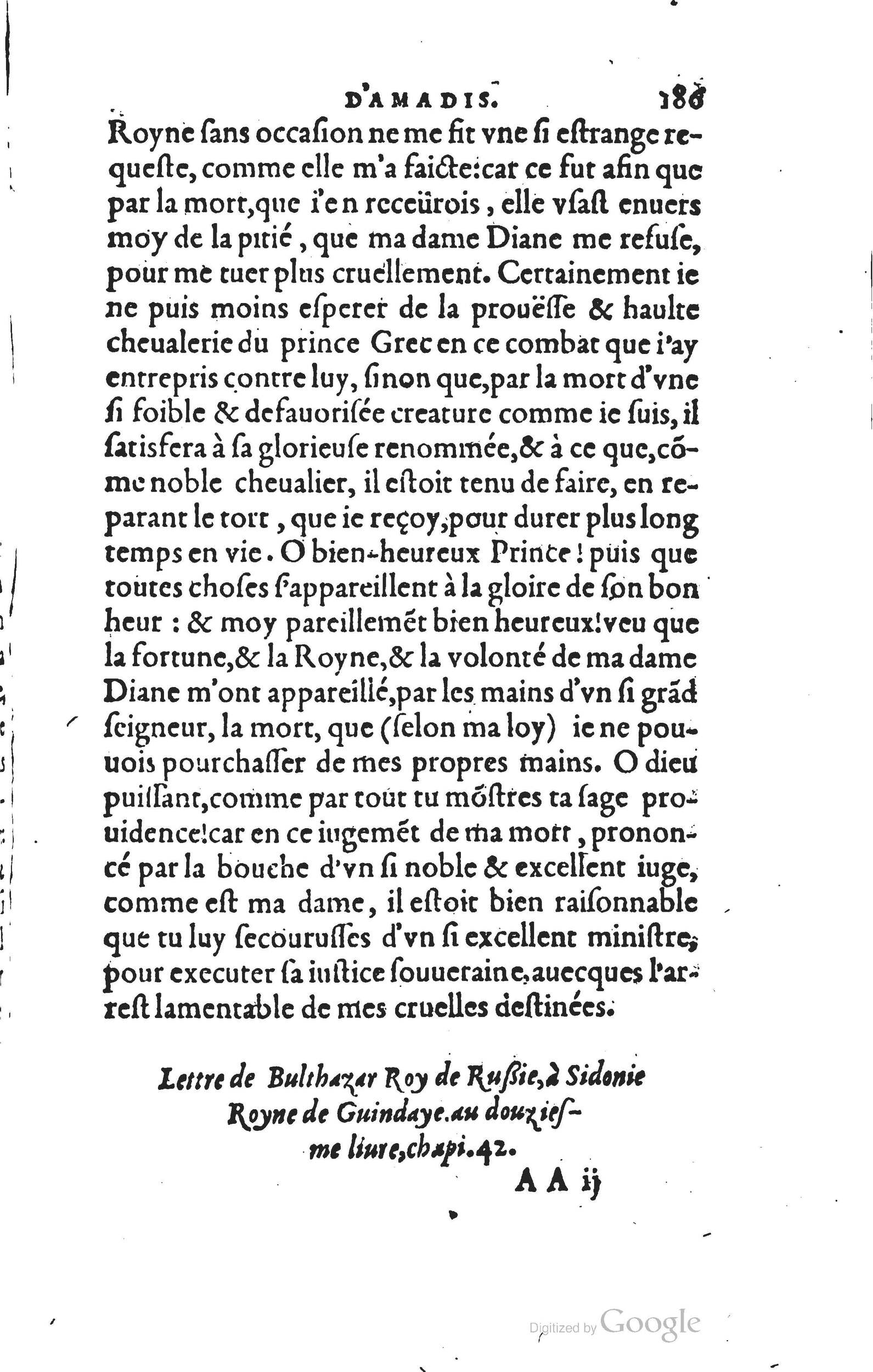 1560 - Vincent Sertenas et Gilles Robinot - Trésor des Amadis - British Library