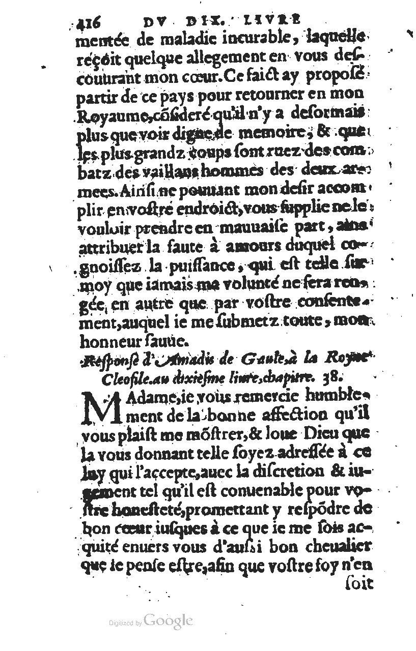 1567 - Jean Pygot - Trésor des Amadis - BM Lyon 1567 - Jean Pygot - Trésor des Amadis - BM Lyon
