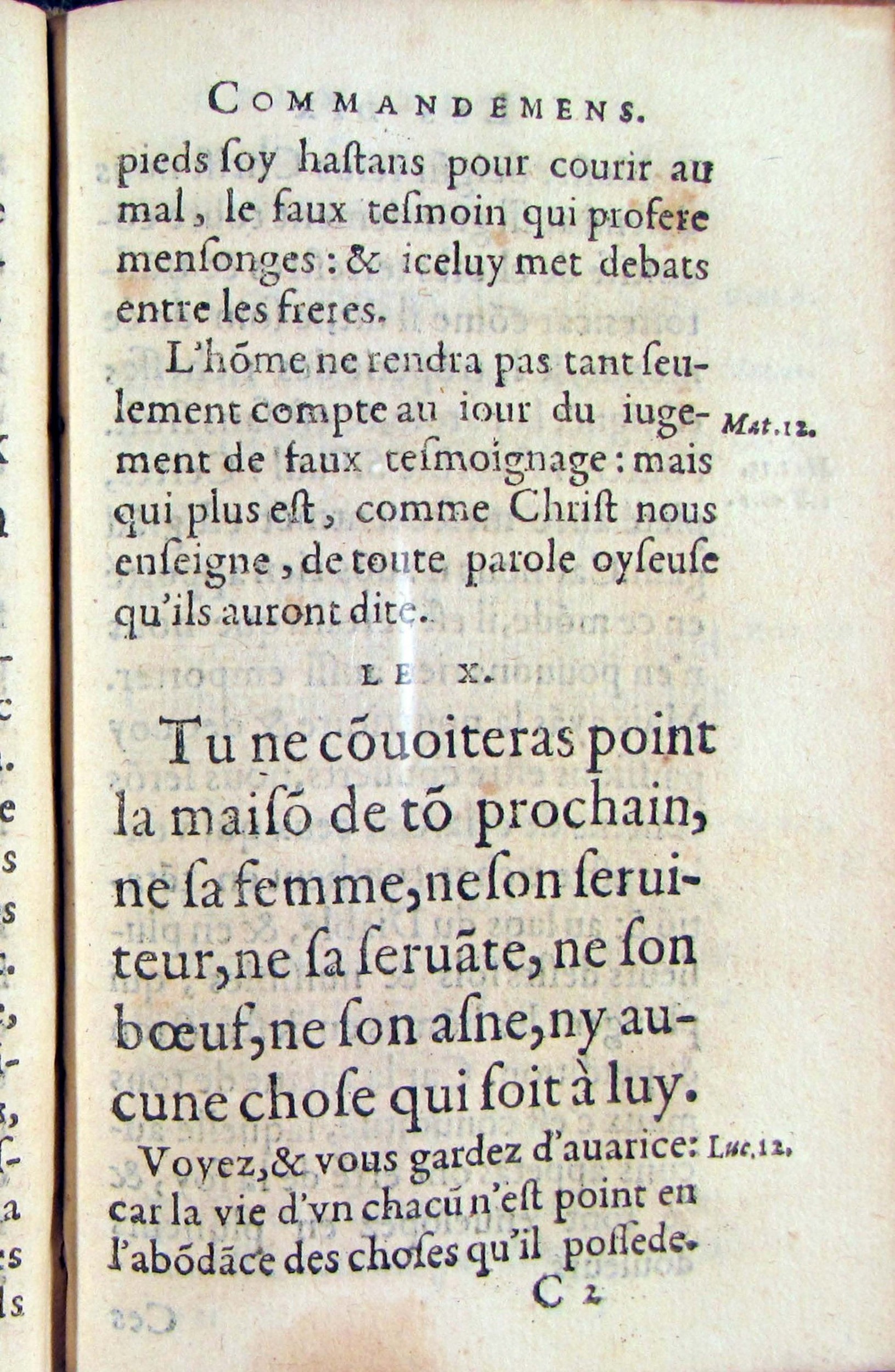1572 - Antoine Certia - Trésor des prières, oraisons et instructions chrétiennes - Nîmes