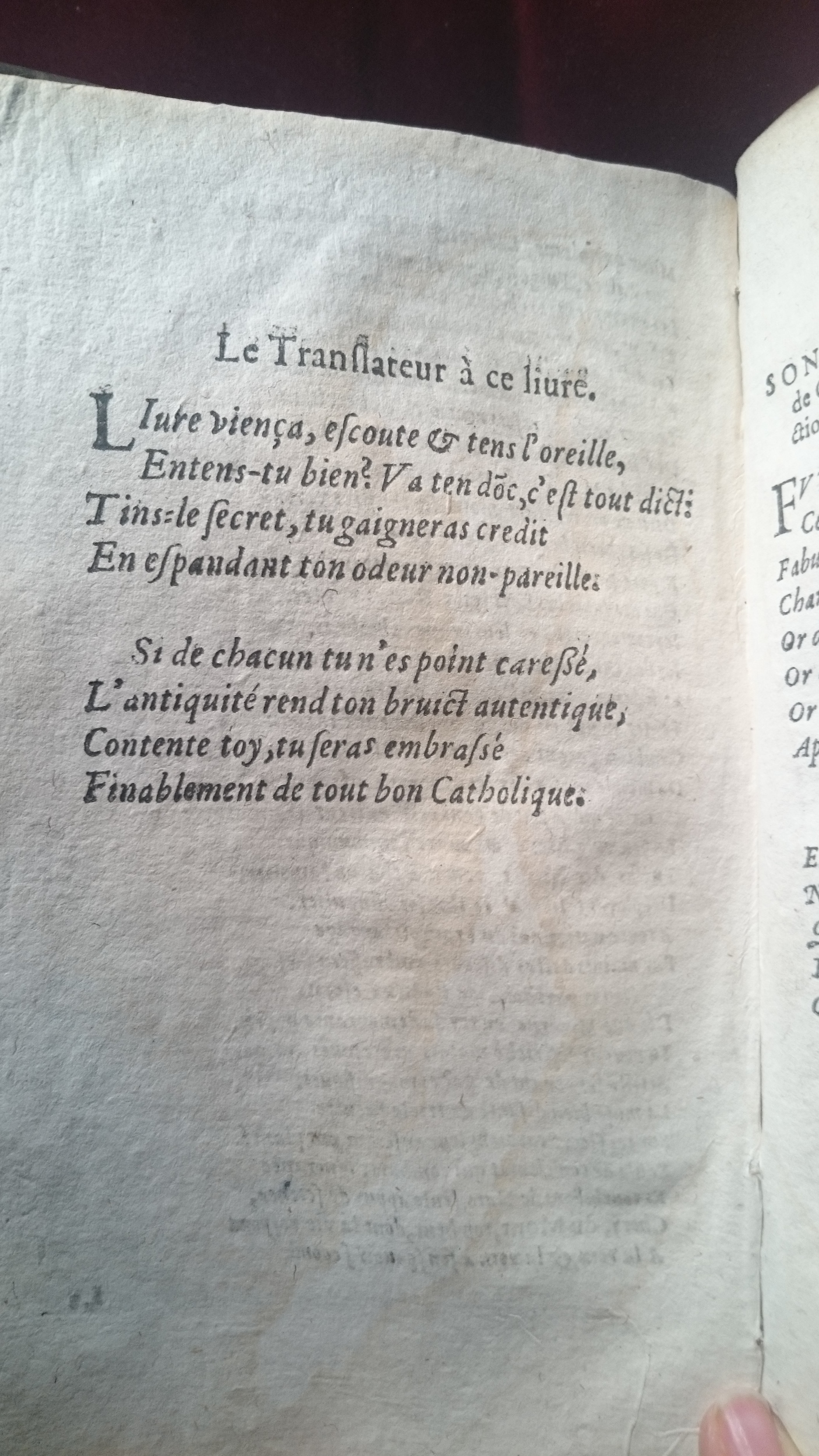 1596 - Jean Bogart - Trésor des faits et dits mémorables des hommes saints et illustres - BM Amiens