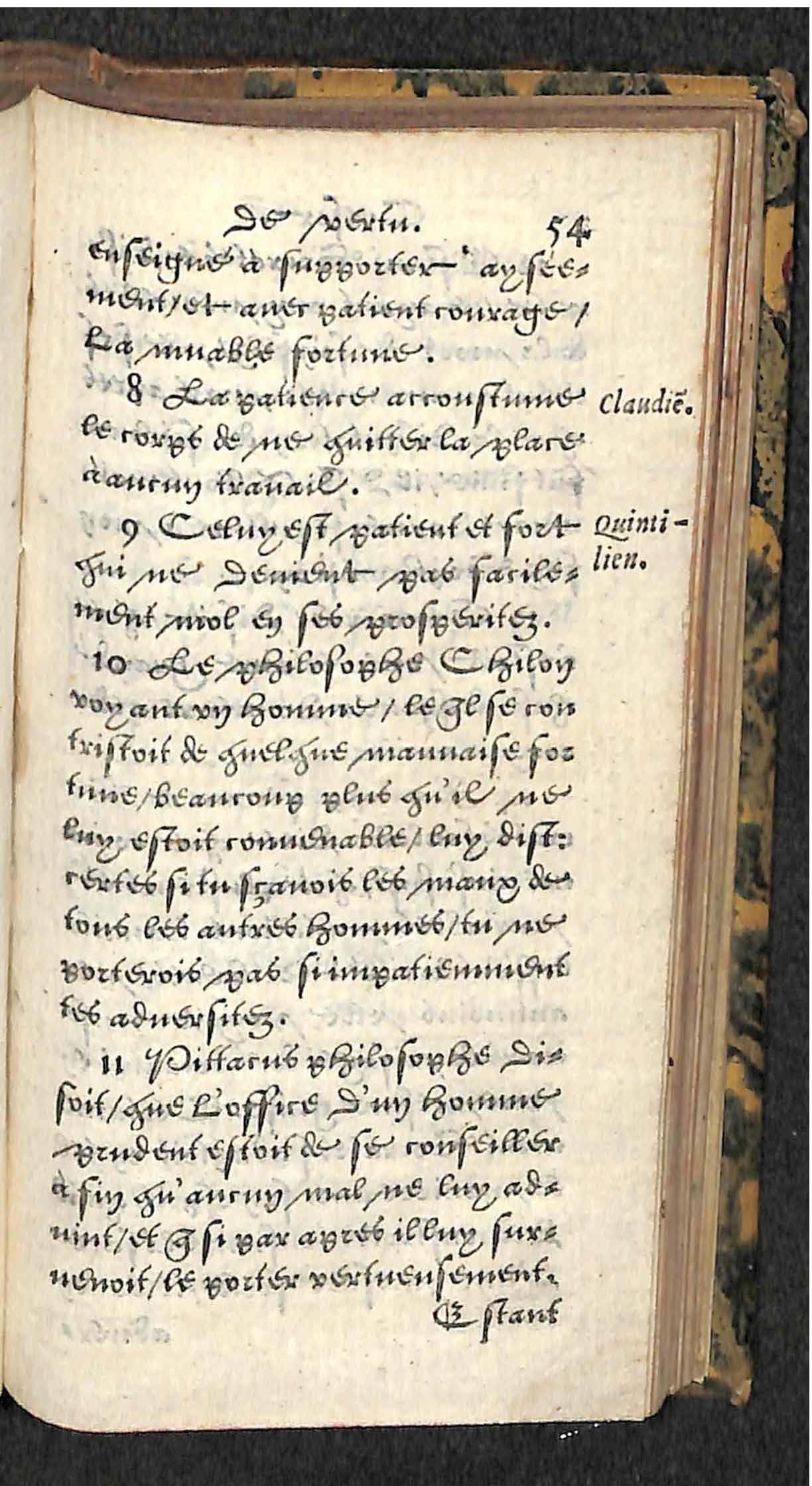 1560 - Hans de Laet - Trésor de vertu - Angers-archives