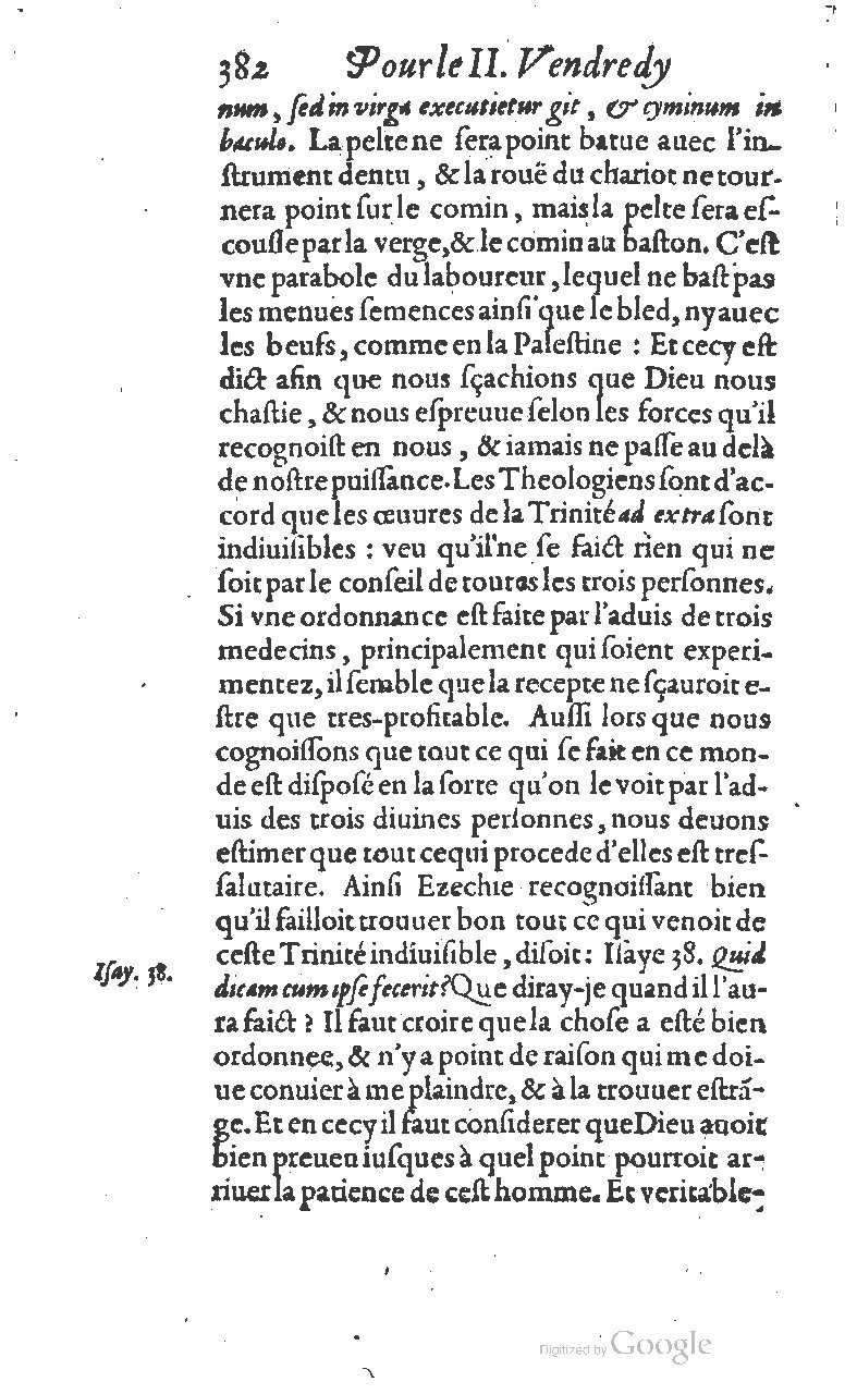 1607 - Nicolas Du Fossé - Trésor quadragésimal - T 01 - BM Lyon