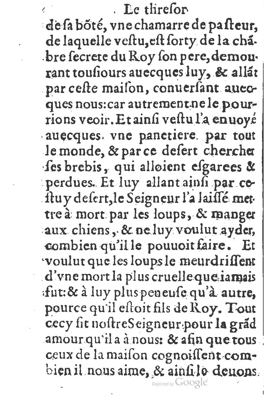 1578 - Guillaume Chaudière - Trésor de dévotion traitant de plusieurs belles vertus - BM Lyon