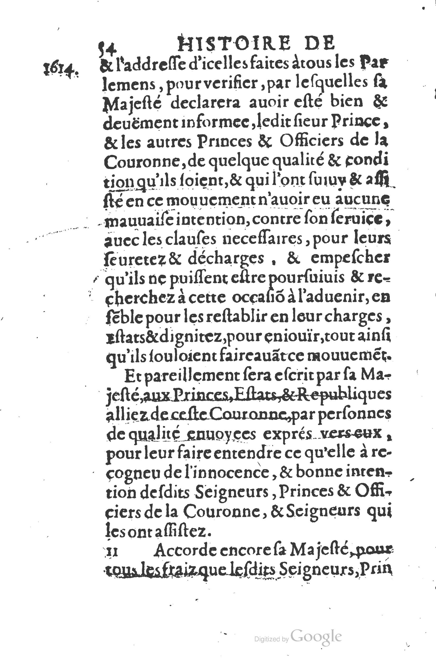 1626 - Joseph Bouillerot - Trésor de l’histoire générale de notre temps - BSB Munich