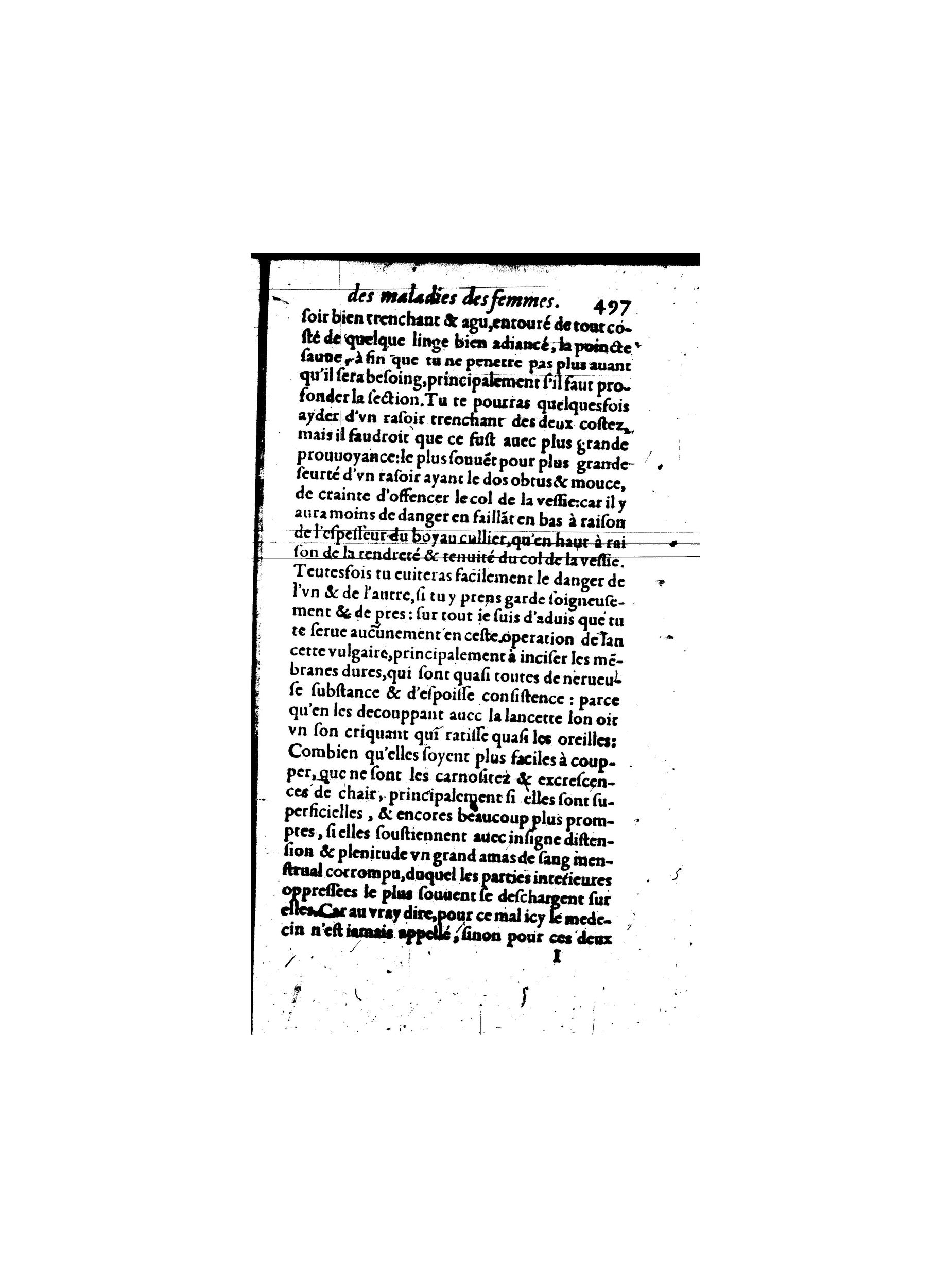 1587 - Jacques du Puis - Trésor des remèdes secrets pour les maladies des femmes - BnF