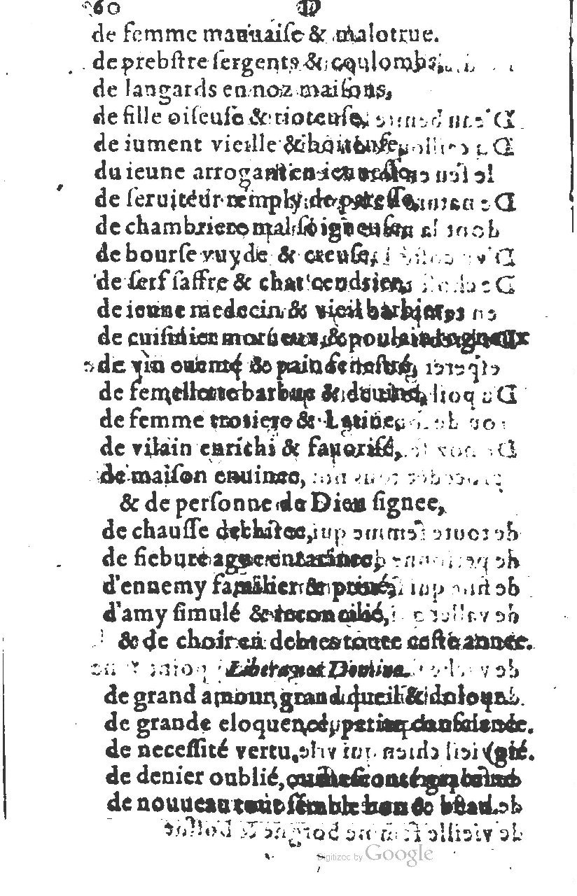 1581 - Nicolas Bonfons  - Trésor des sentences dorées - Princeton