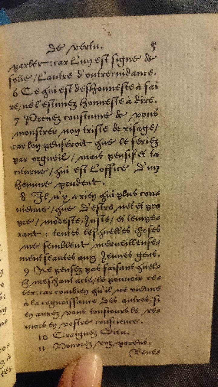 1560 - Jean Bellère - Trésor de vertu - British Library