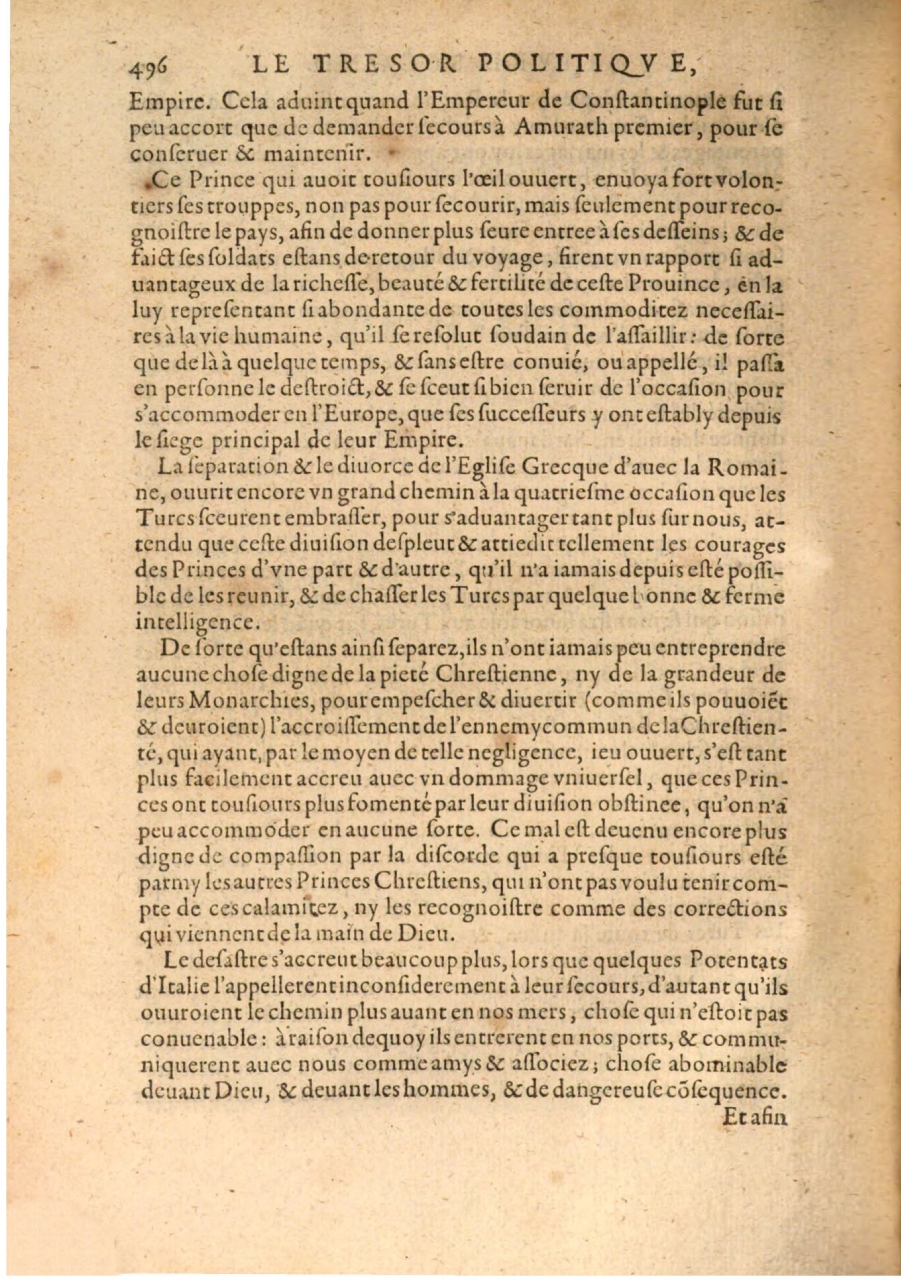 1608 - Nicolas Du Fossé - Trésor politique - BSB Munich