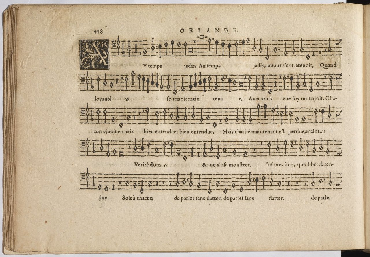 1594 - Paul Marceau - Trésor de musique d&#039;Orlande de Lassus, Superius, Bassus, Tenor, Quinta pars - BnF