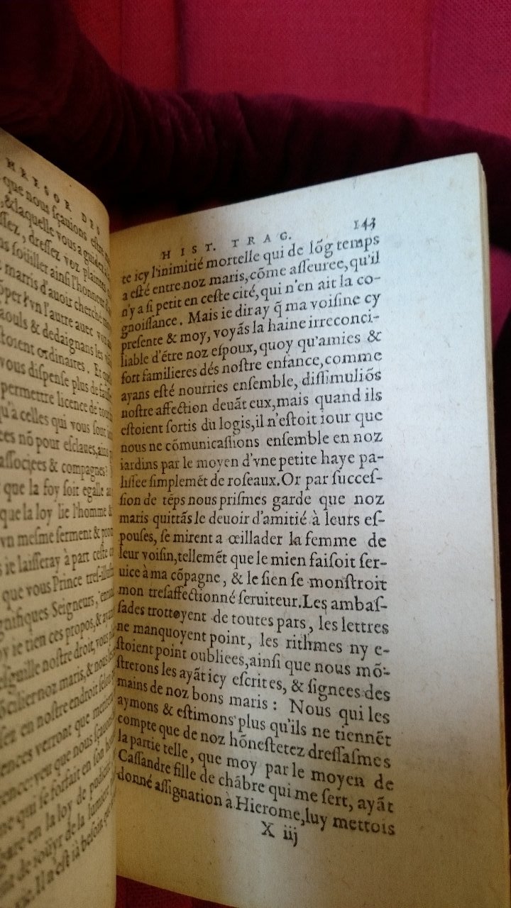 1581 - Pierre Le Voirier et Gervais Mallot - Trésor des histoires tragiques - BnF Richelieu