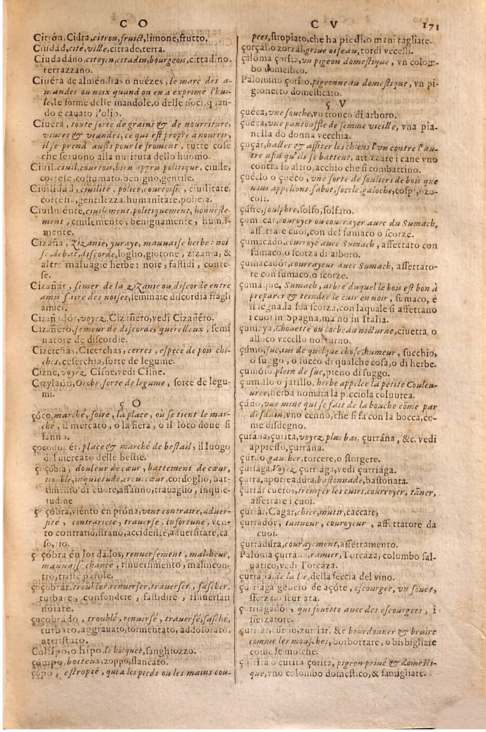 1627 - Jacques Crespin - Trésor des trois langues - Regensburg