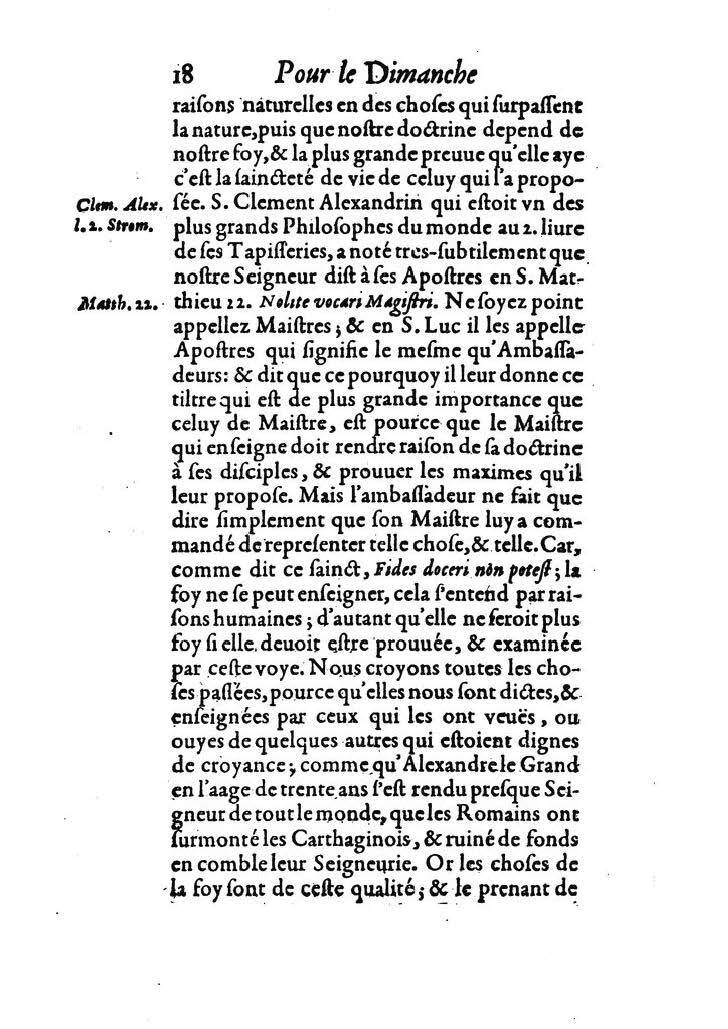 1607 - Nicolas Du Fossé - Trésor quadragésimal - T 02 - BM Lyon