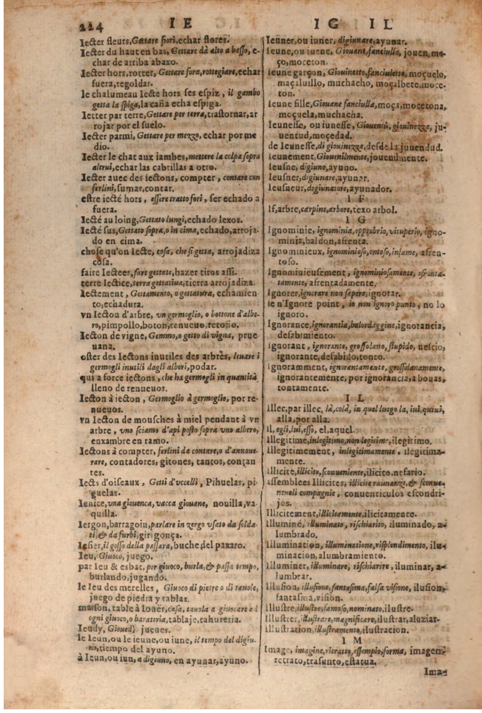 1637 - Jacques Crespin - Trésor des trois langues (Trois parties) - BSB Munich 1637 - Jacques Crespin - Trésor des trois langues (Trois parties) - BSB Munich