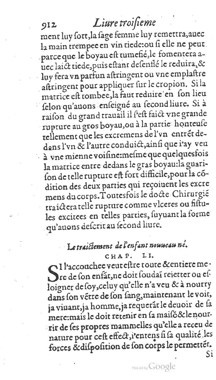 1585 - Jacques du Puis - Trésor des remèdes secrets pour les maladies des femmes - BnF