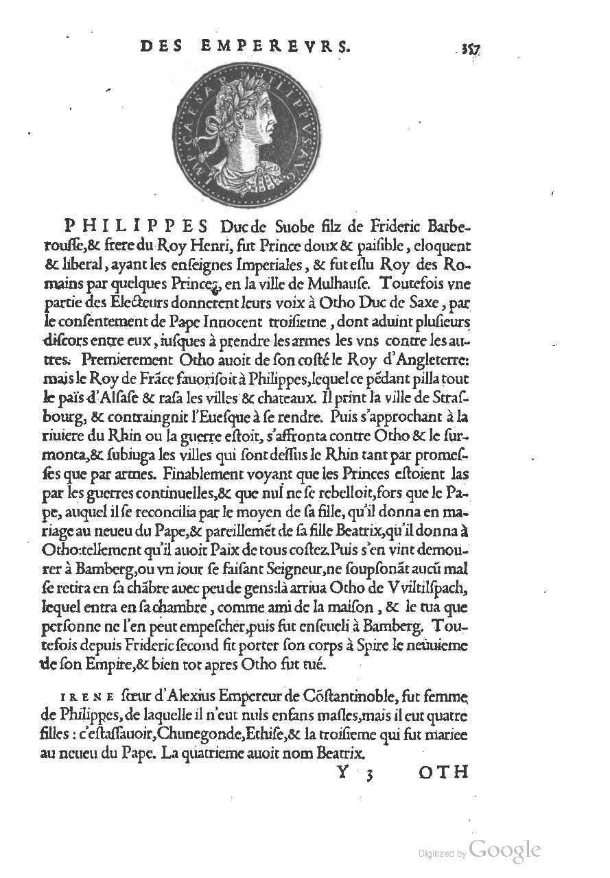 1553 - Jacopo Strada et Thomas Guérin - Épitome du Trésor des antiquités - UGent