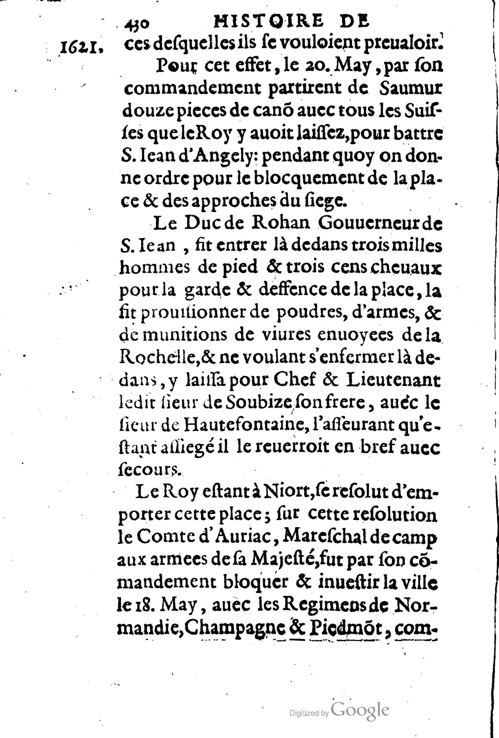 1623 - Joseph Bouillerot - Trésor de l’histoire générale de notre temps - BM Lyon