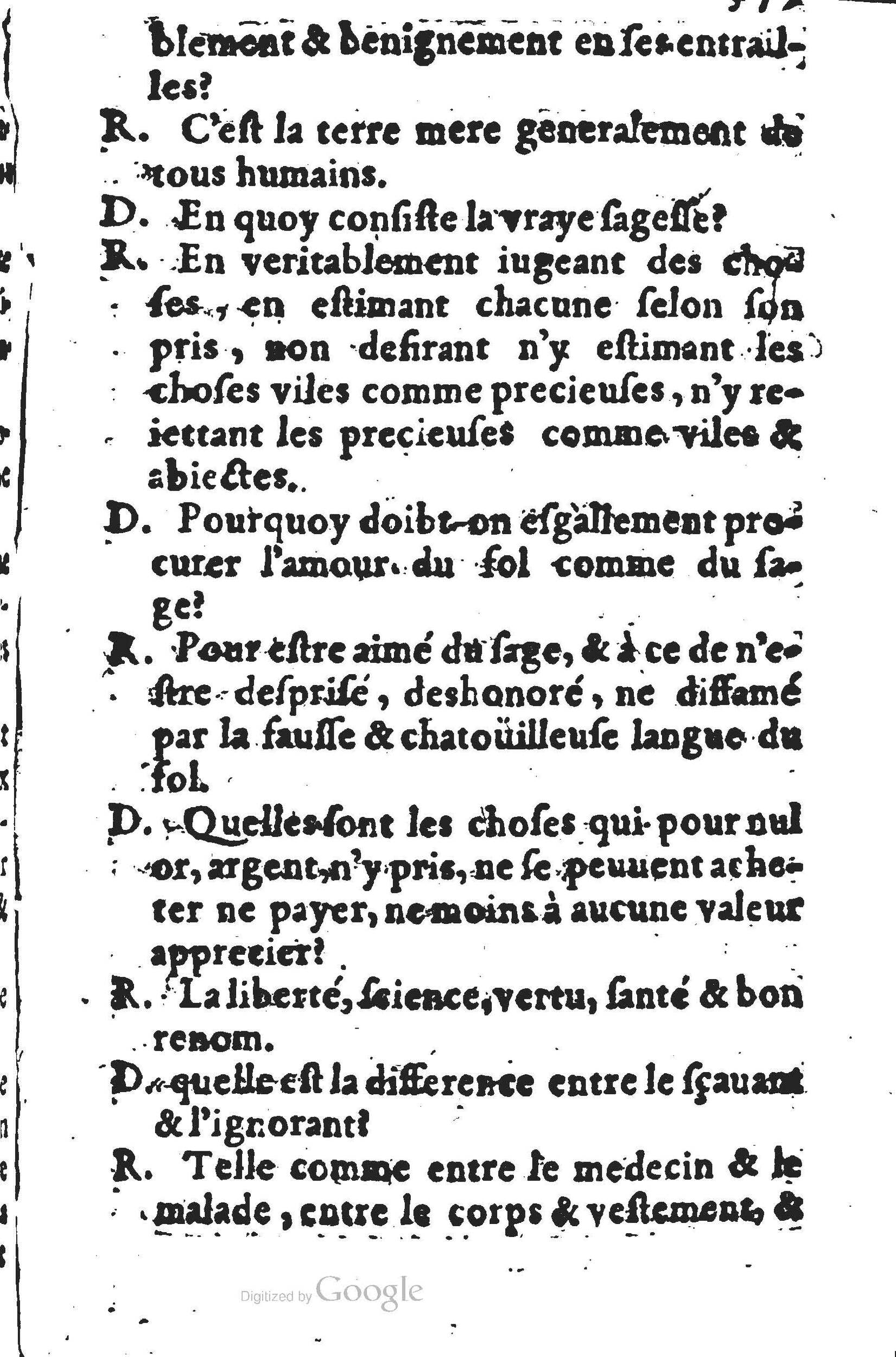 1578 - Nicolas Lescuyer - Trésor des sentences dorées - UGent
