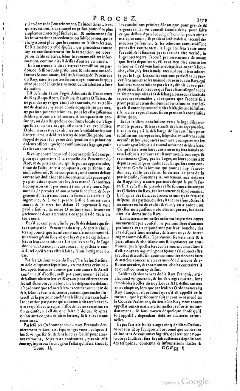 1629 - Veuve Nicolas Buon - Trésor du droit français (29620 T. 2) - BM Lyon