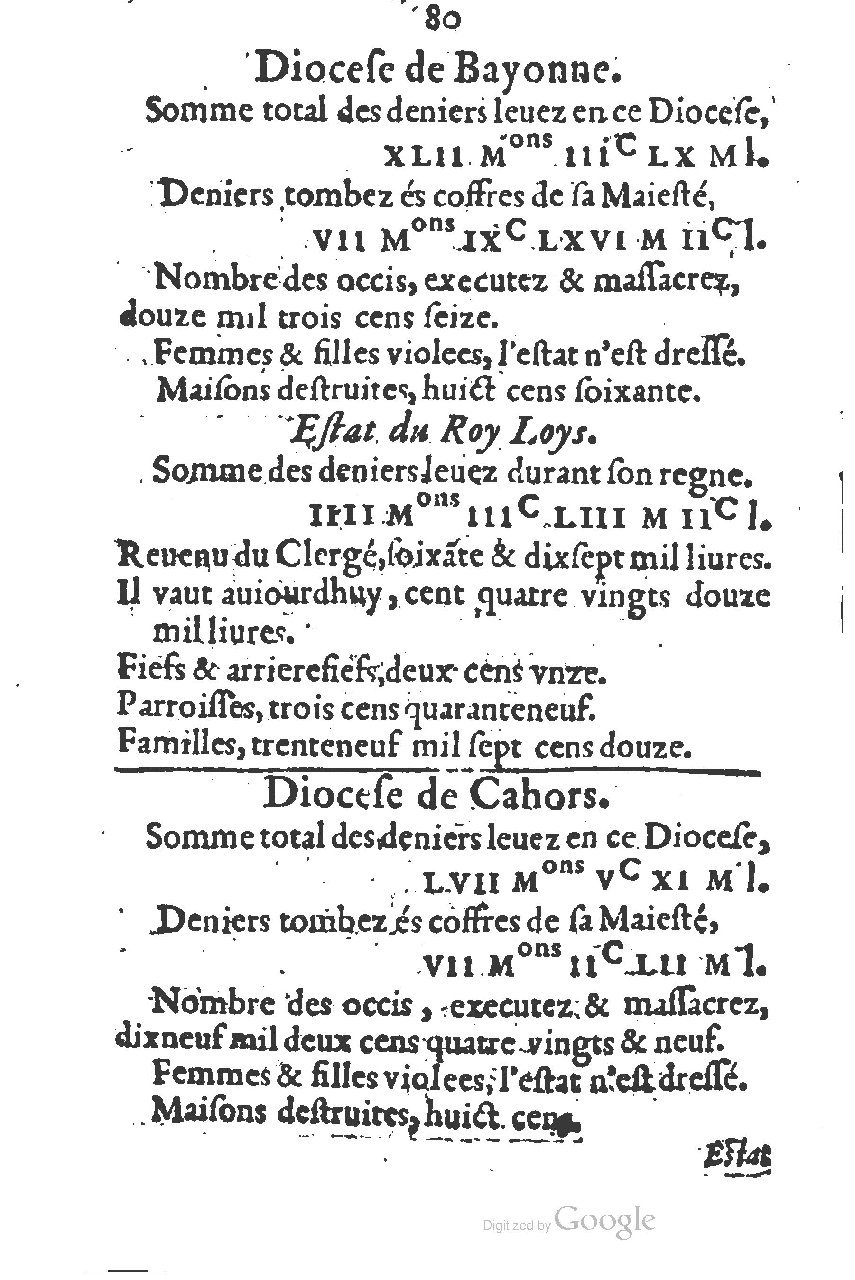 1581 - s.n. - Secret des trésors de France (Livre II) - BSB Munich