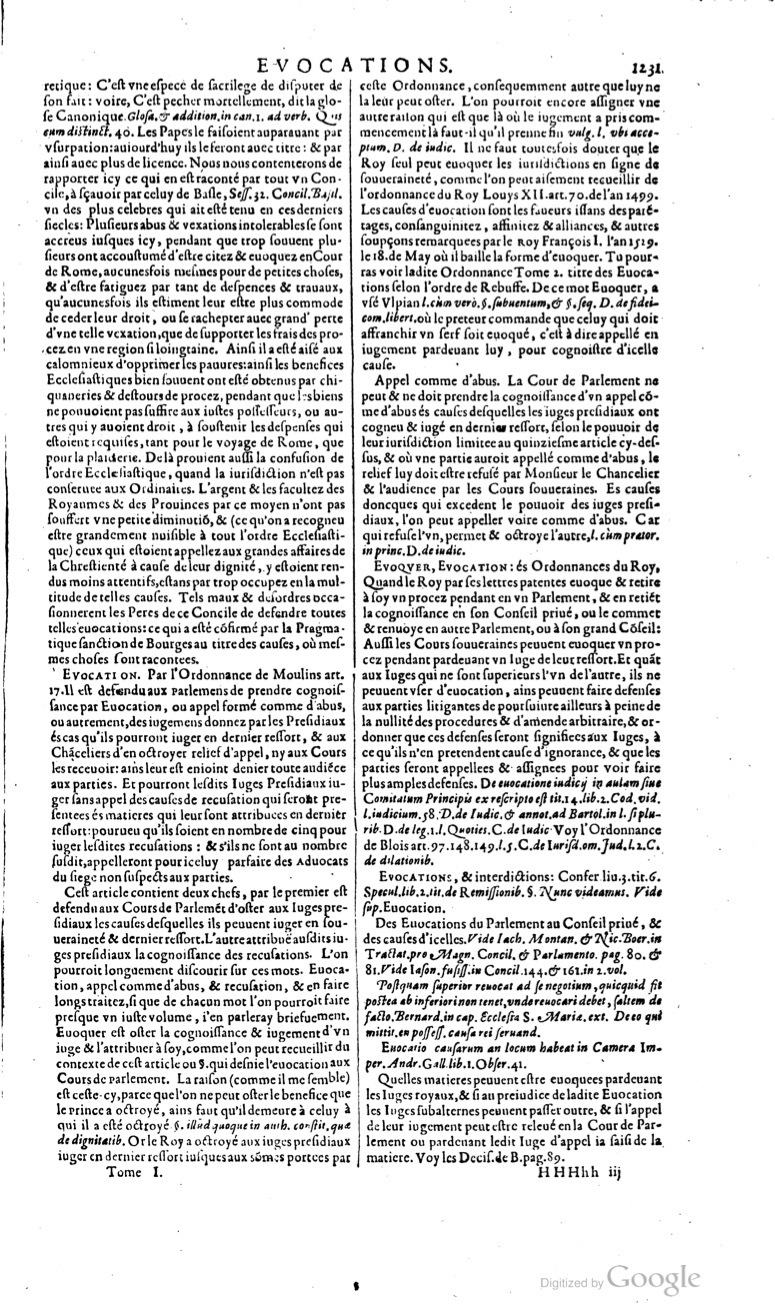 1629 - Veuve Nicolas Buon - Trésor du droit français (21754 T. 1) - BM Lyon
